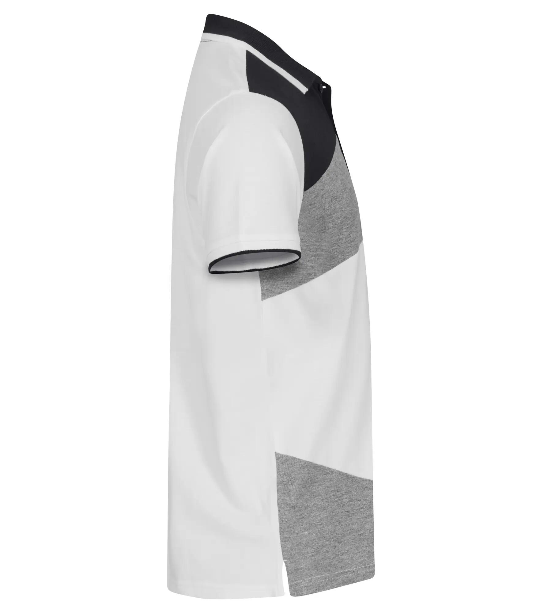 clique Polo Conrad unissexo 100% algodão com contraste – White 4/4