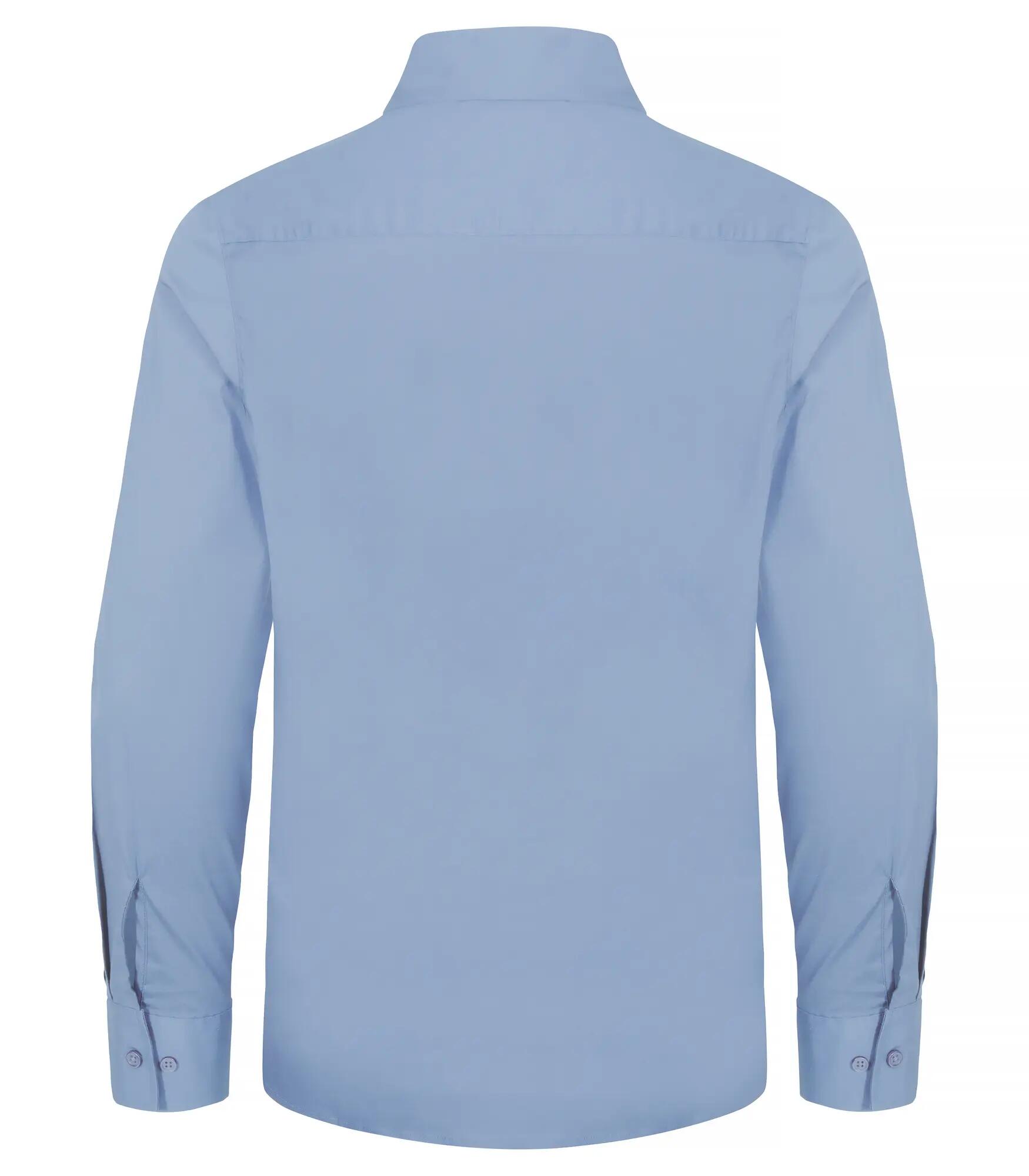 clique Stretch Shirt L/S – Stretch-Hemd Langarm – Light Blue 2/4