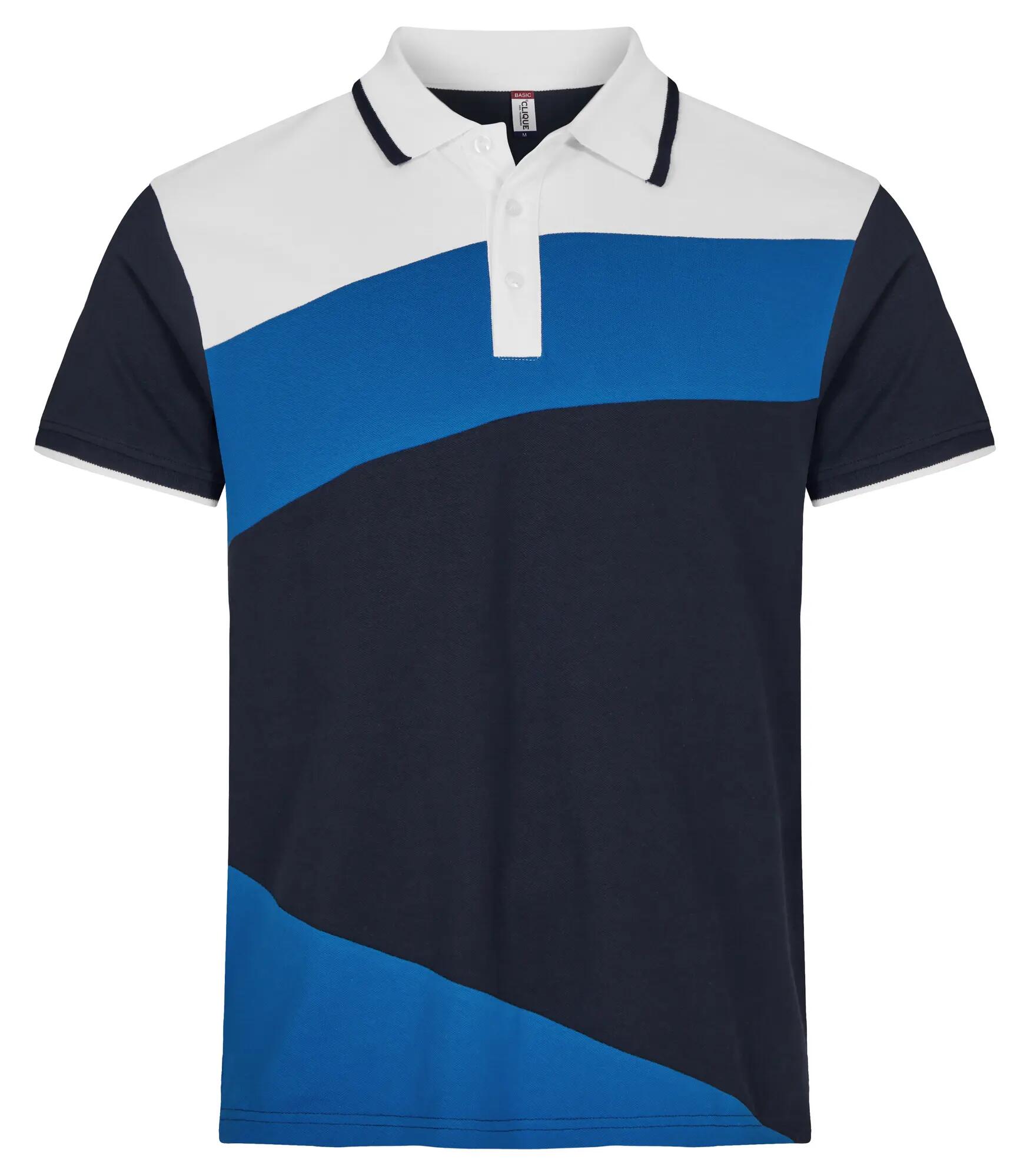 clique Polo Conrad unisex 100% bawełna, Dark Navy 1/4