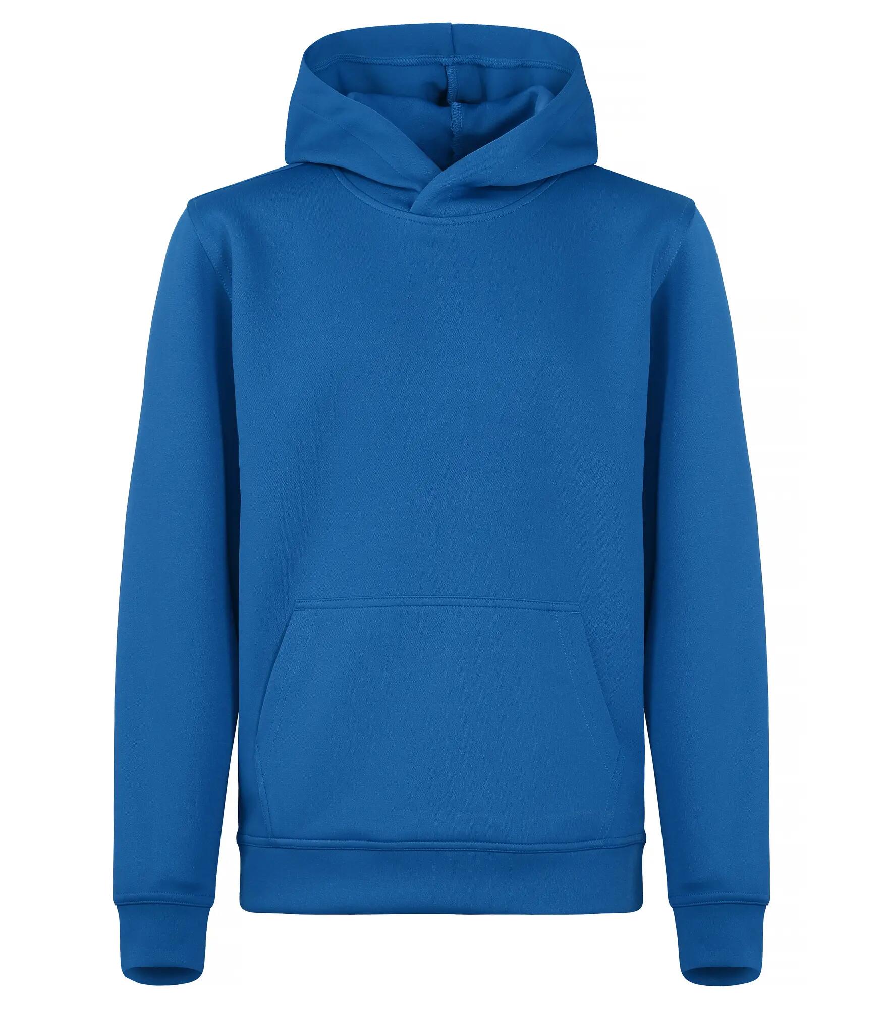 clique Basic Active Hoody Junior – junior bluza z kapturem z spun dyed 1/4