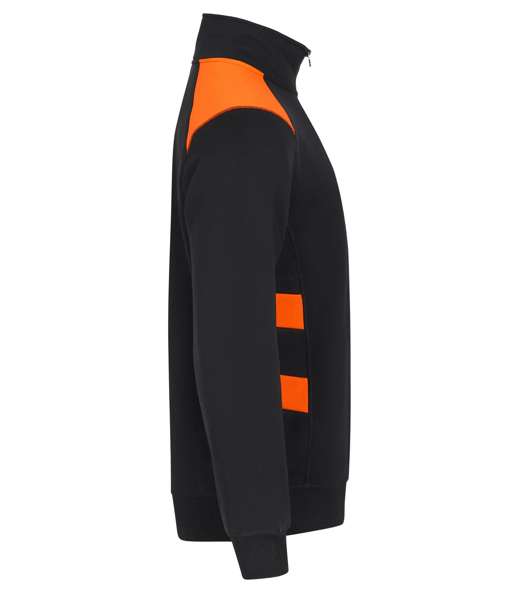 clique Ambition Half Zip – Visib Orange 4/4