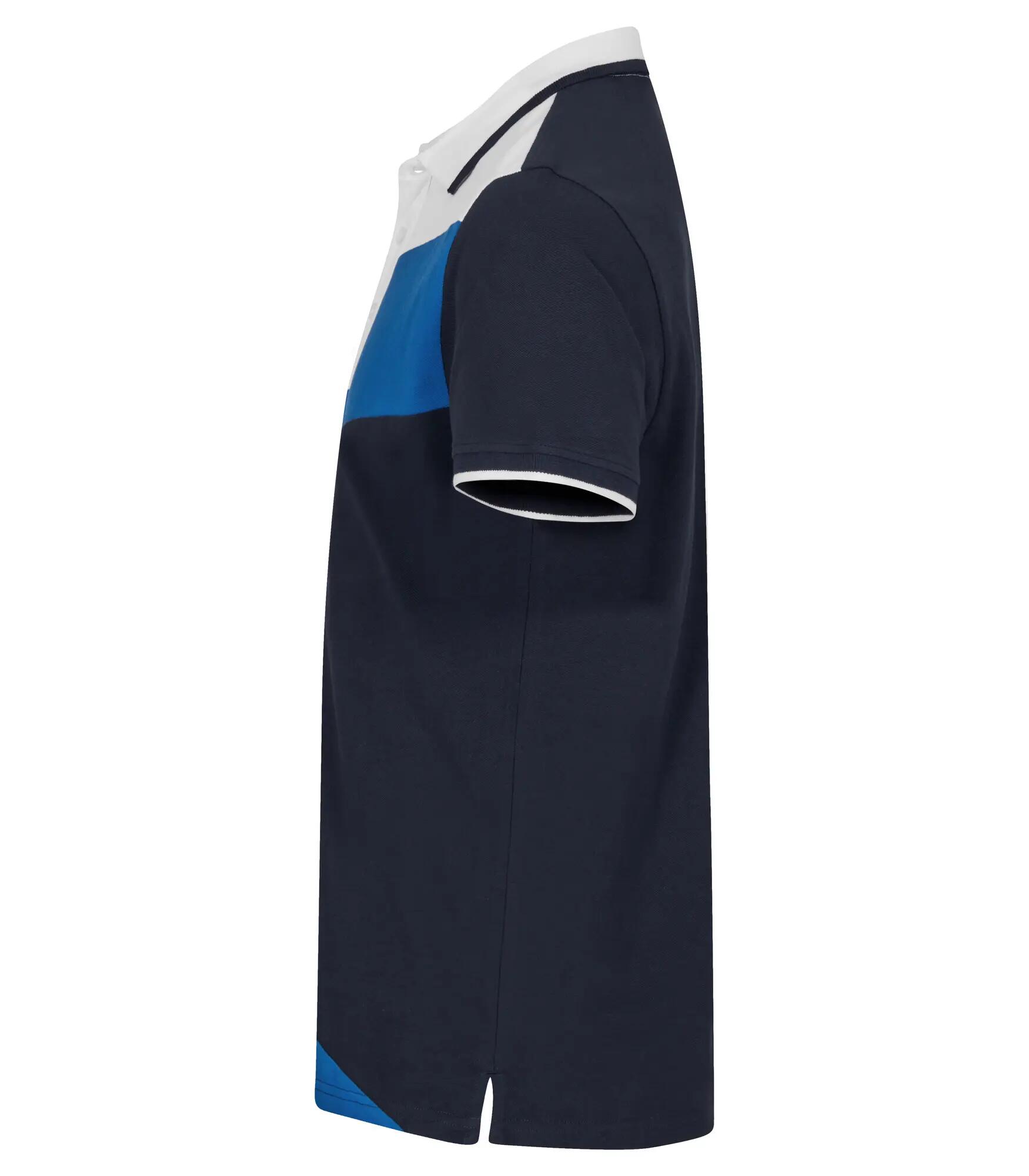 clique Polo Conrad unisex 100% bawełna, Dark Navy 3/4