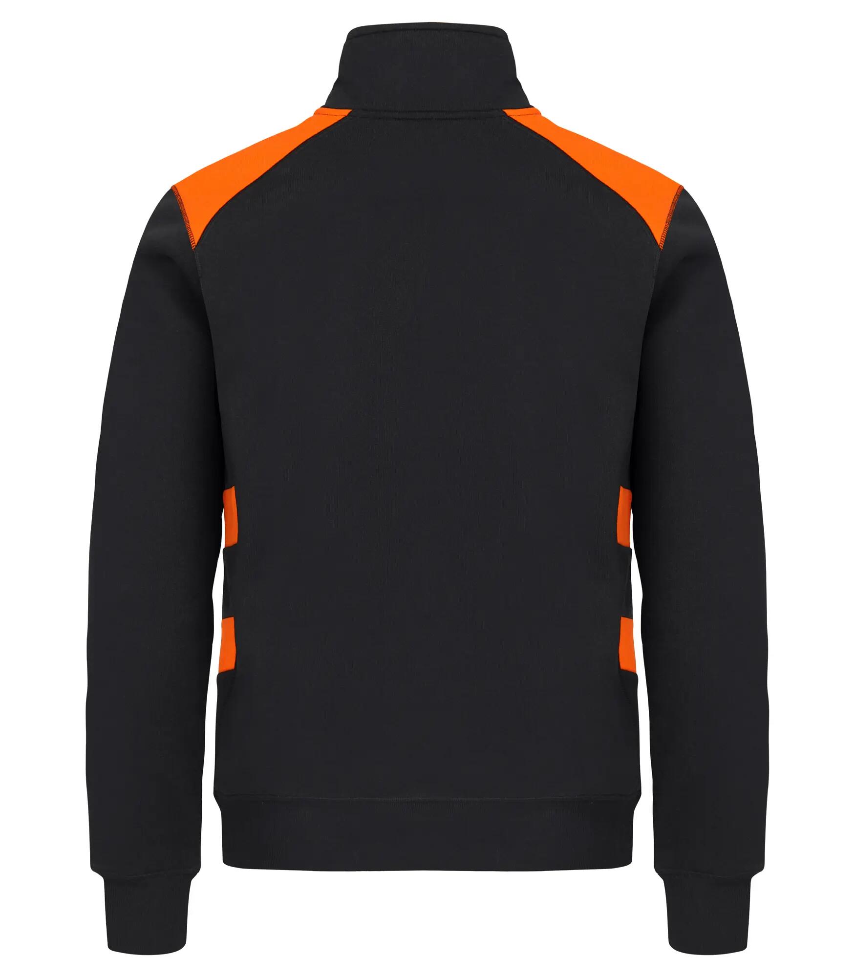 clique Ambition Half Zip – Visib Orange 2/4