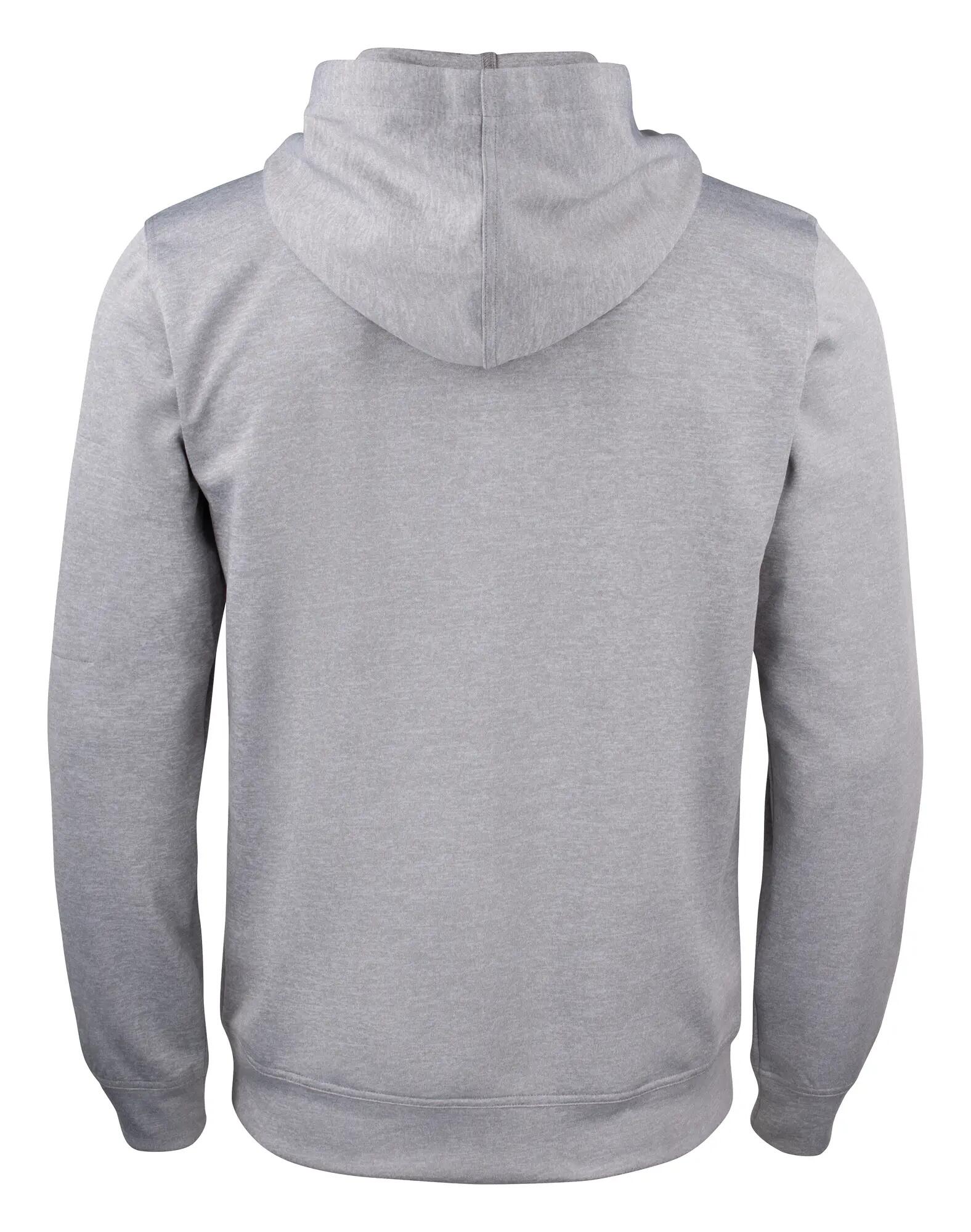 clique Basic Active Hoody em poliéster – grey melange 2/4