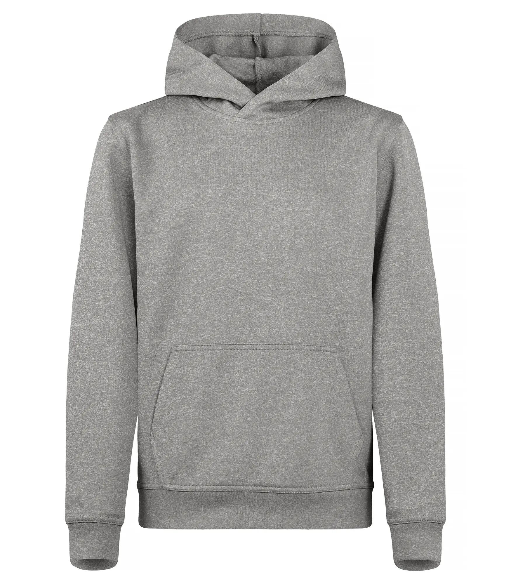 clique Basic Active Hoody Junior — bluza junior z kapturem z barwionego włóknem 1/4