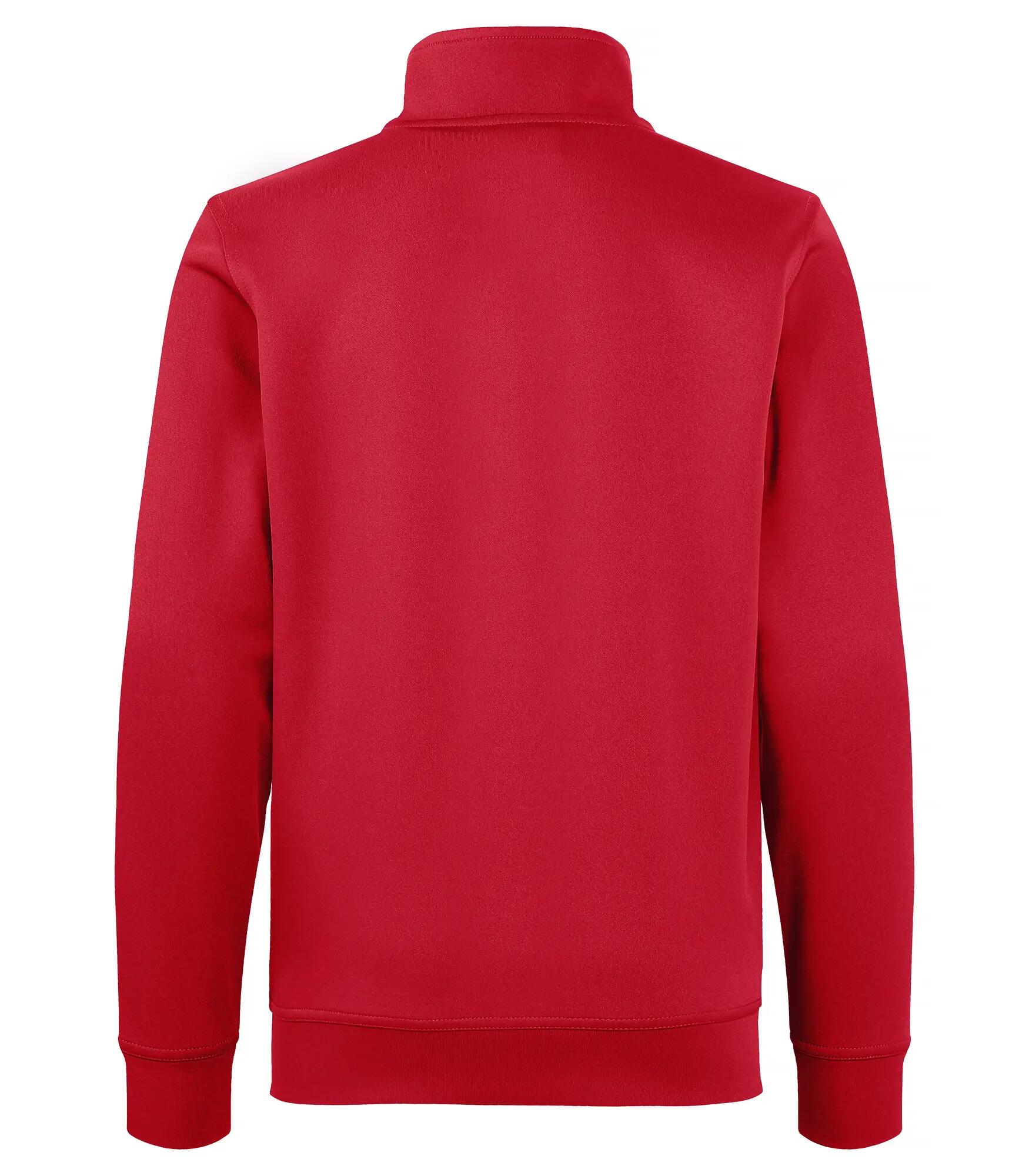 clique Basic Active Cardigan Junior con zip in polyester spun dyed – Red 2/4