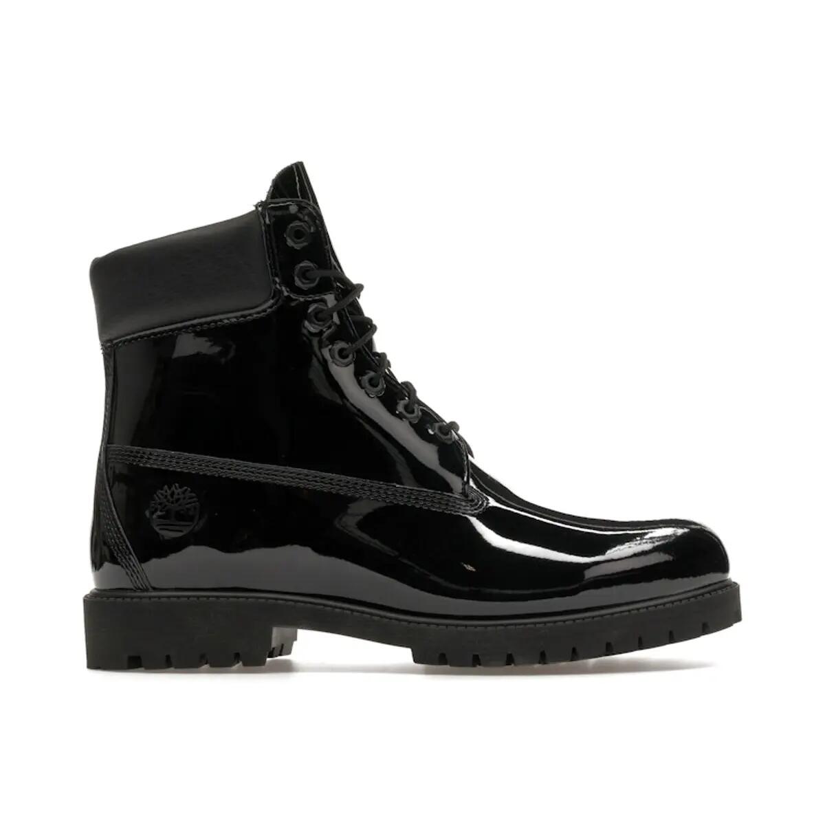 Timberland 6 Premium Waterproof Patent Boots Black 1/1