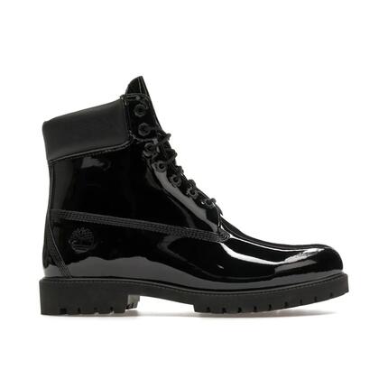 Timberland 6 Premium Waterproof Patent Boots Black