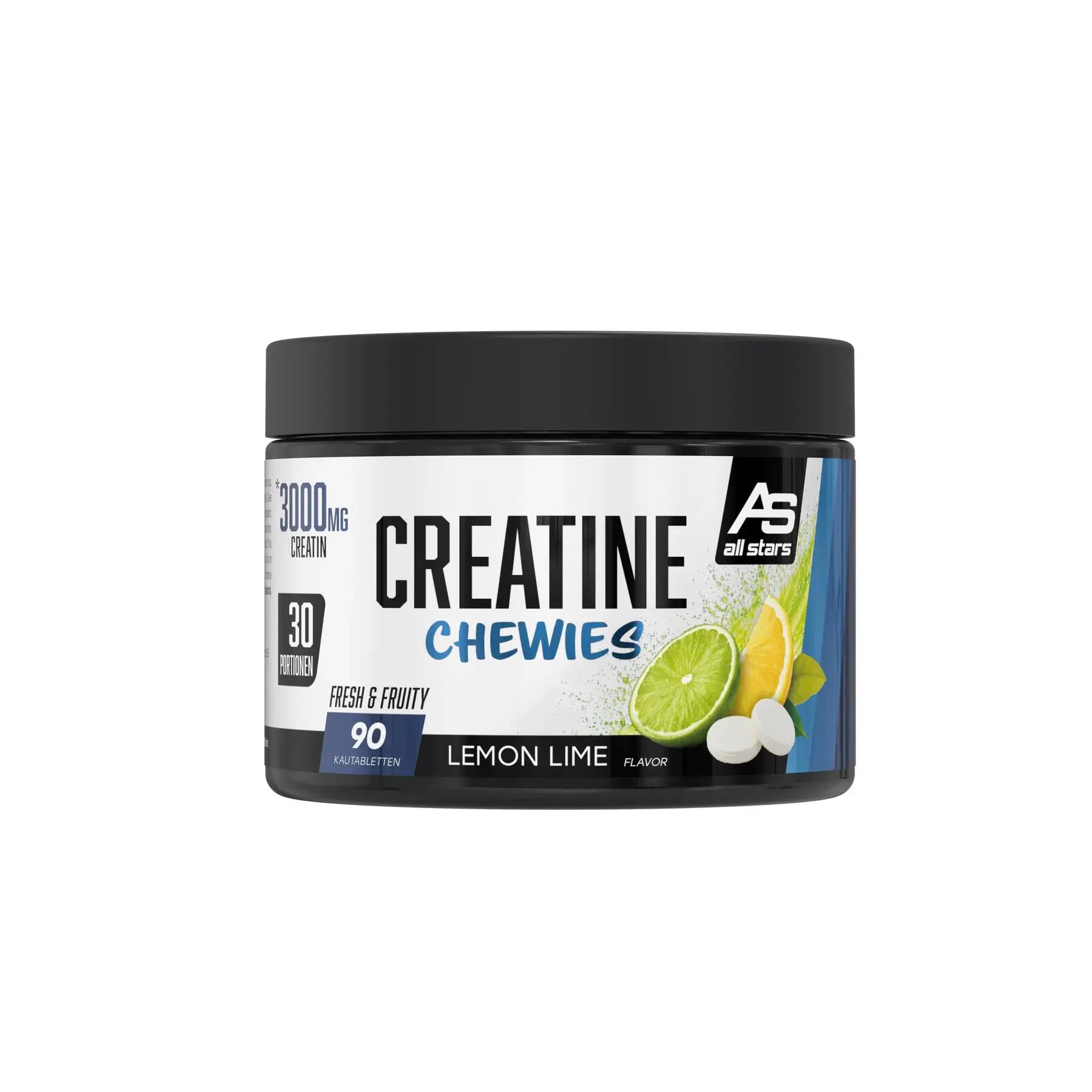 All-Stars Creatine Chewies - Lemon-Lime Creatine Monohydrate Chewable Tablets 2/2