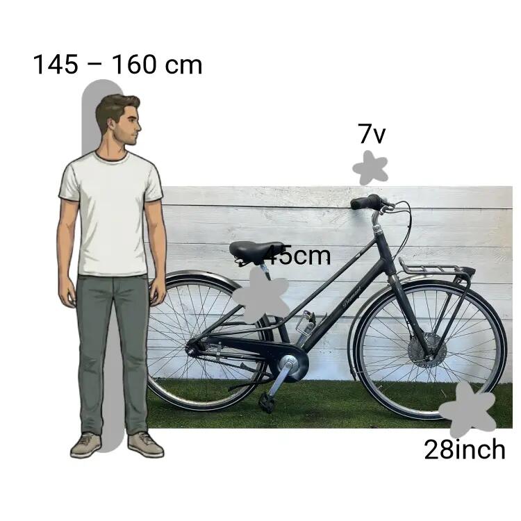 Bicicleta usada Diamond Transportfiets 2/4