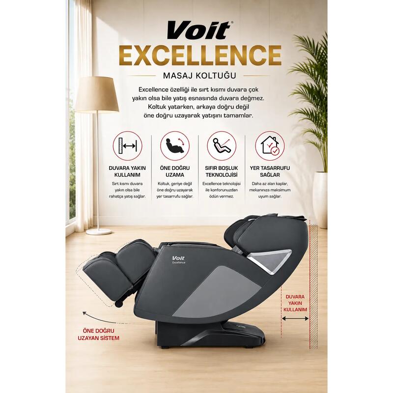 Voit Excellence Tabletli 2D Masaj Koltuğu