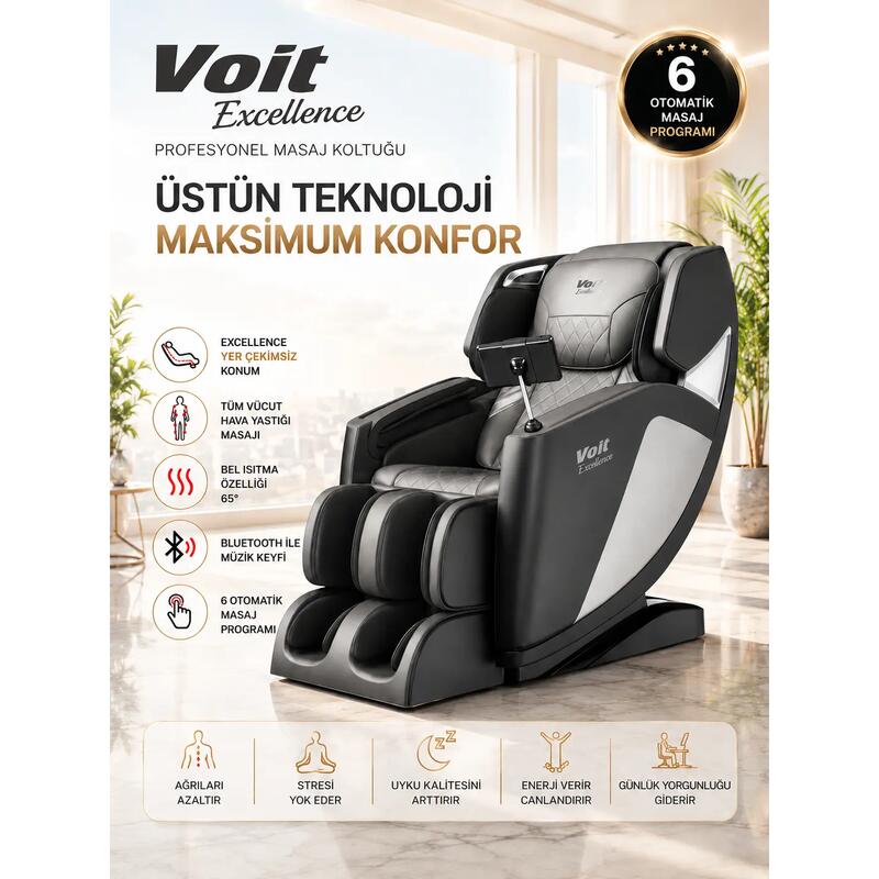 Voit Excellence Tabletli 2D Masaj Koltuğu