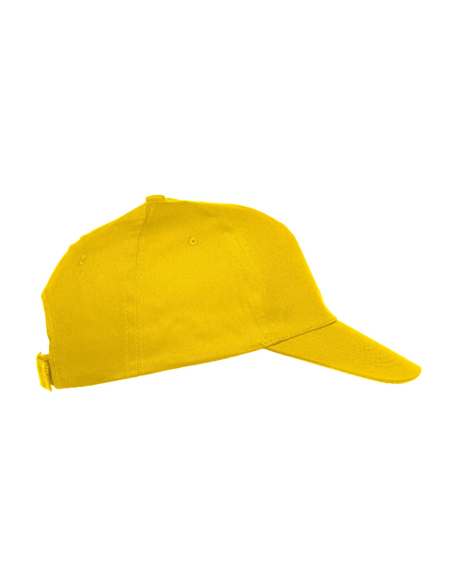 clique Boné Texas 5 painéis em twill – lemon 4/4