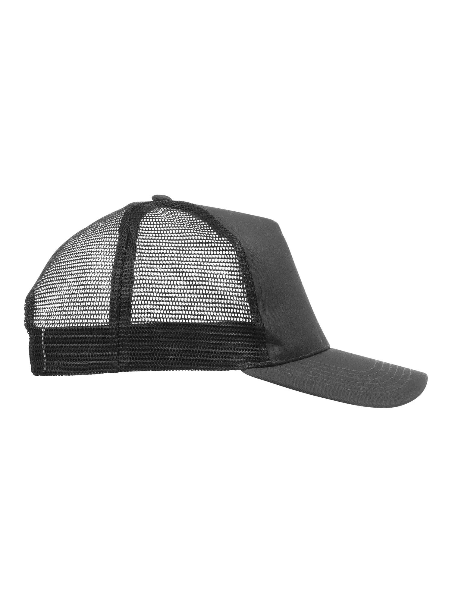 clique Trucker Cap – Metal Grey/Black 3/5