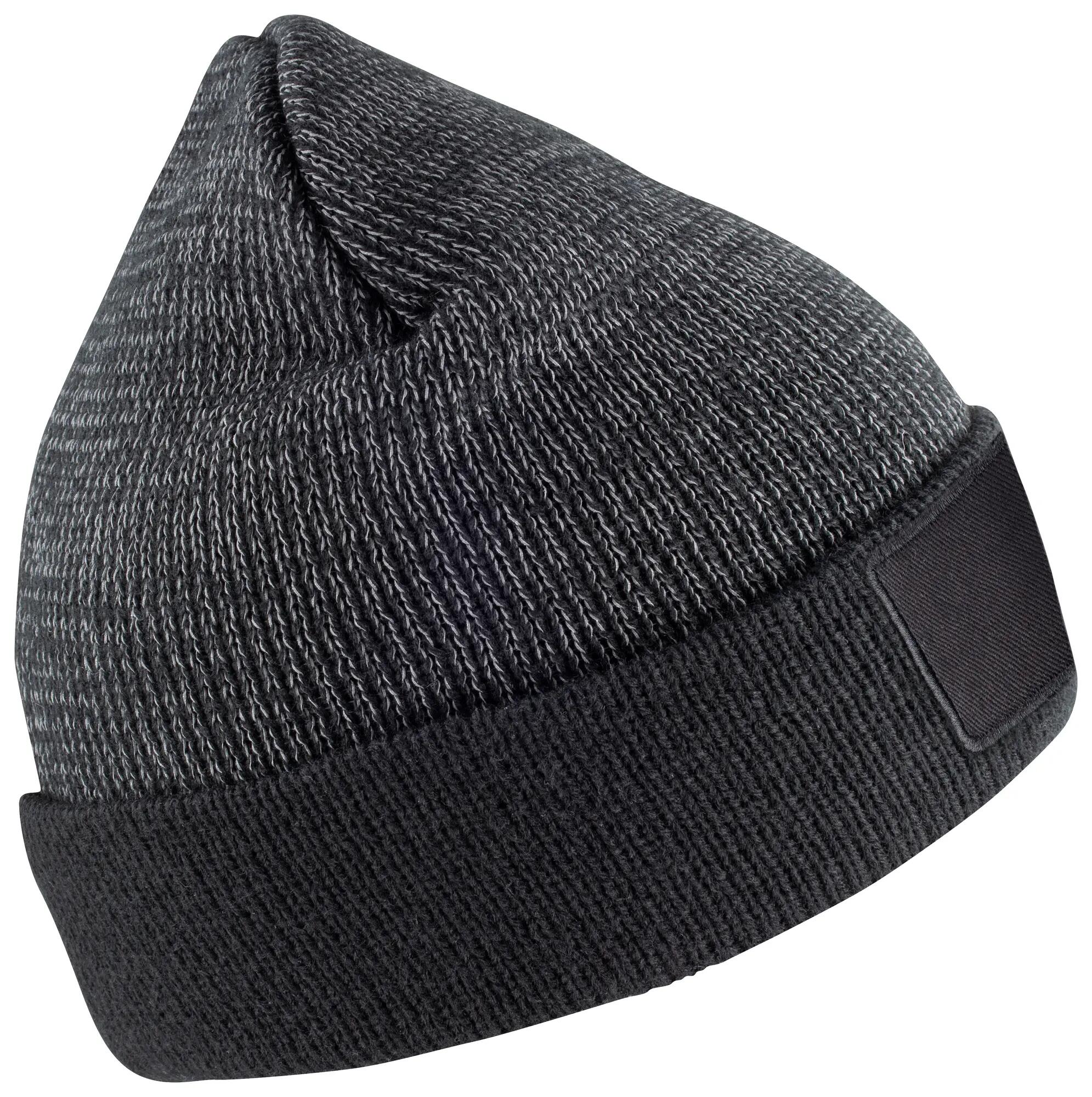 clique Hubert Patch Reflective czapka dziana z akrylu z naszywką bawełnianą 4/4
