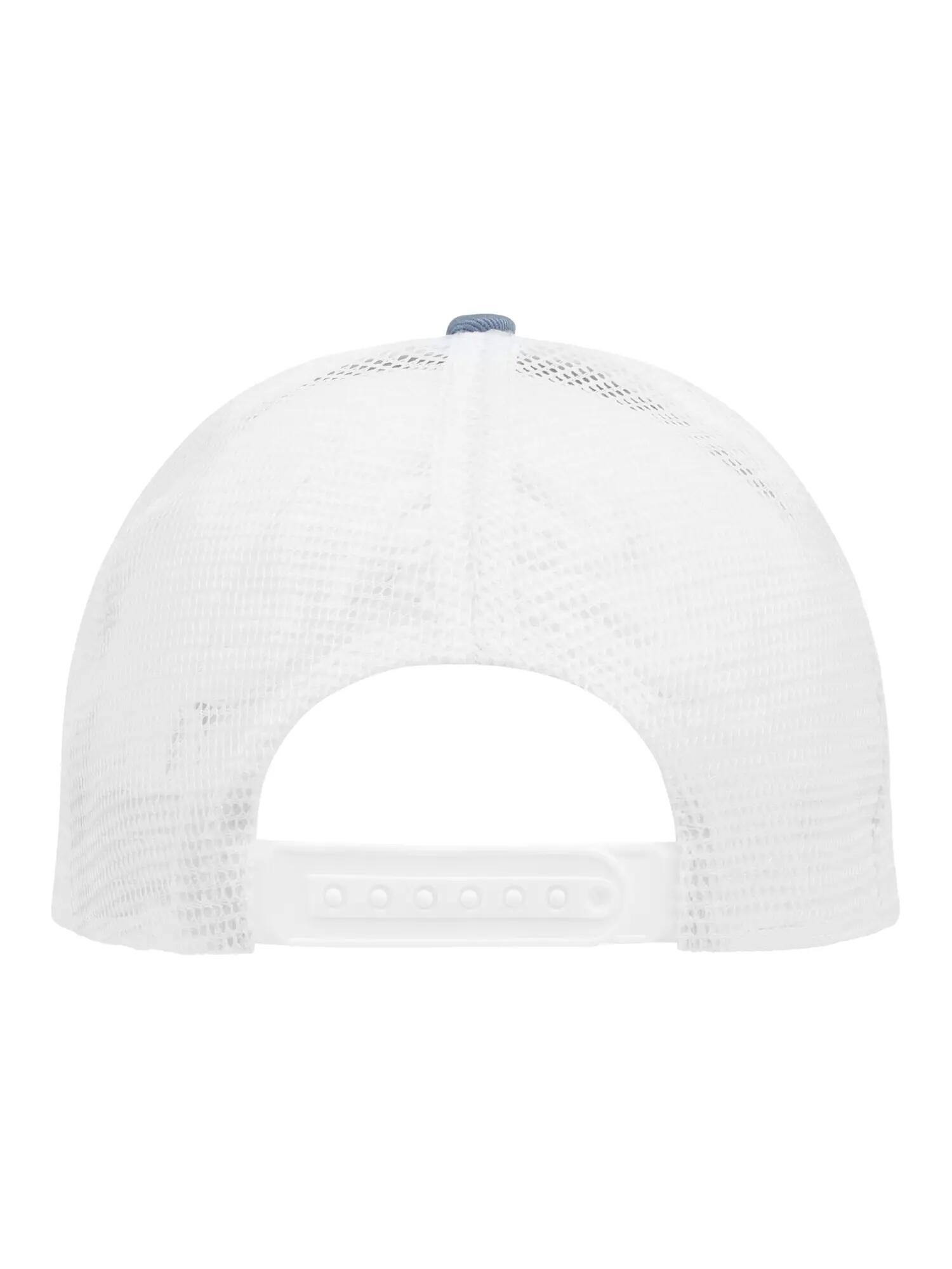 clique Trucker Cap 5‑panel pet van geborsteld katoen twill – Soft Blue/white 2/5