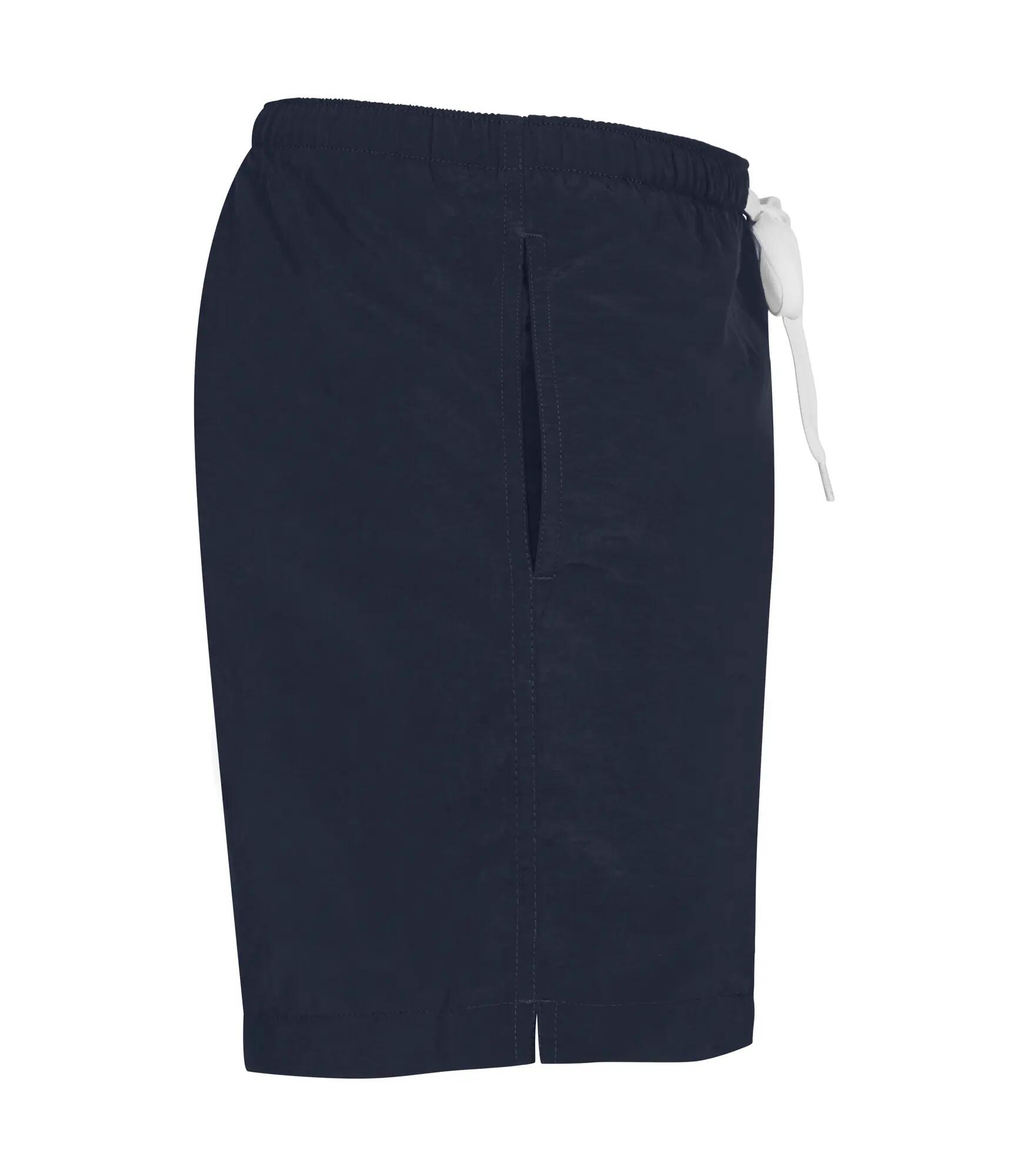 clique Venice szorty unisex z recyklowanego poliamidu – Navy 2/4