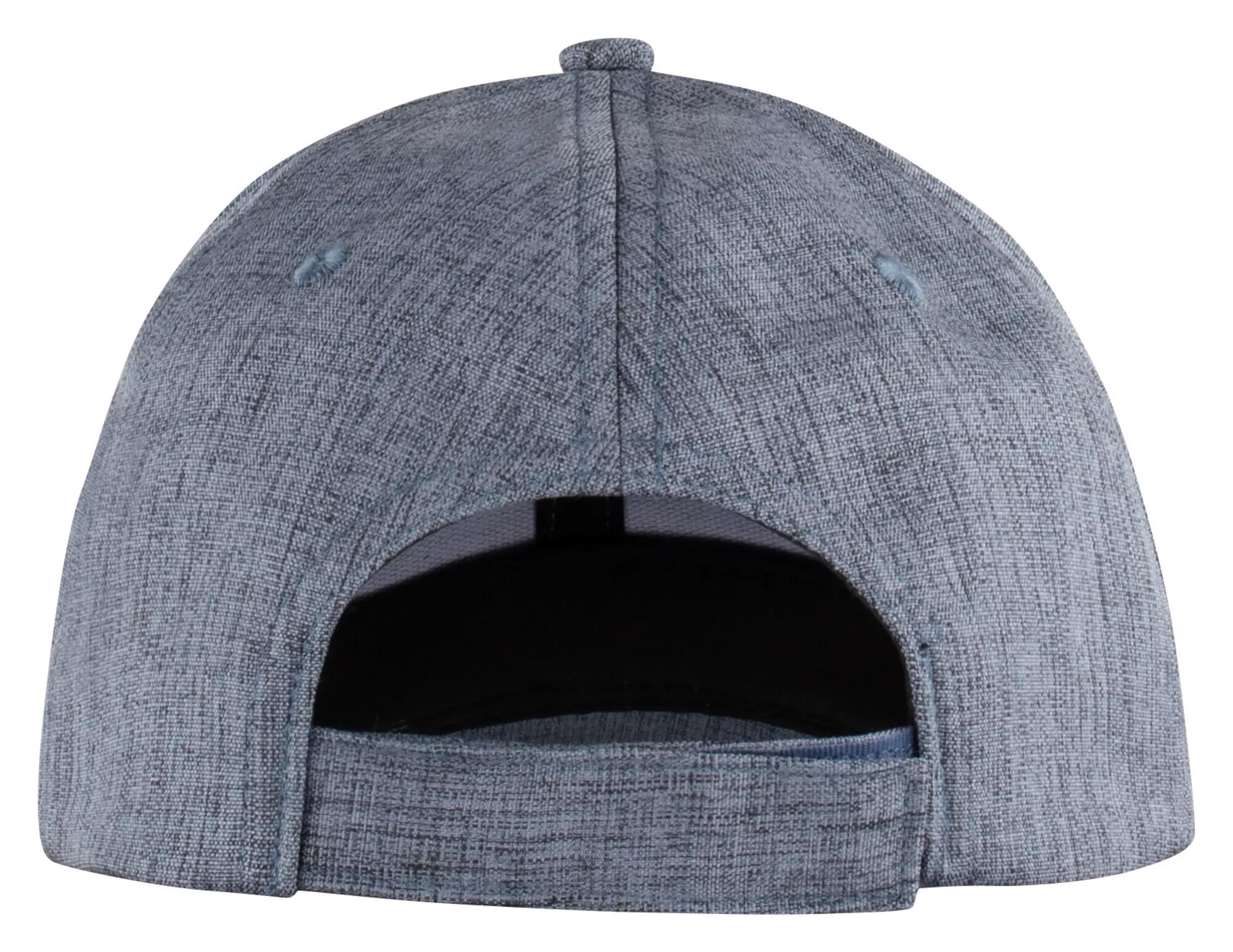 clique Melange Cap 6 painéis em poliéster – navy melange 2/5