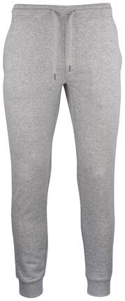 clique Premium OC Pants — spodnie dresowe z bawełny organicznej, szary melanż –