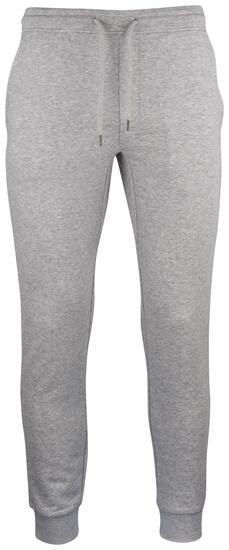 clique Premium OC Pants — spodnie dresowe z bawełny organicznej, szary melanż –