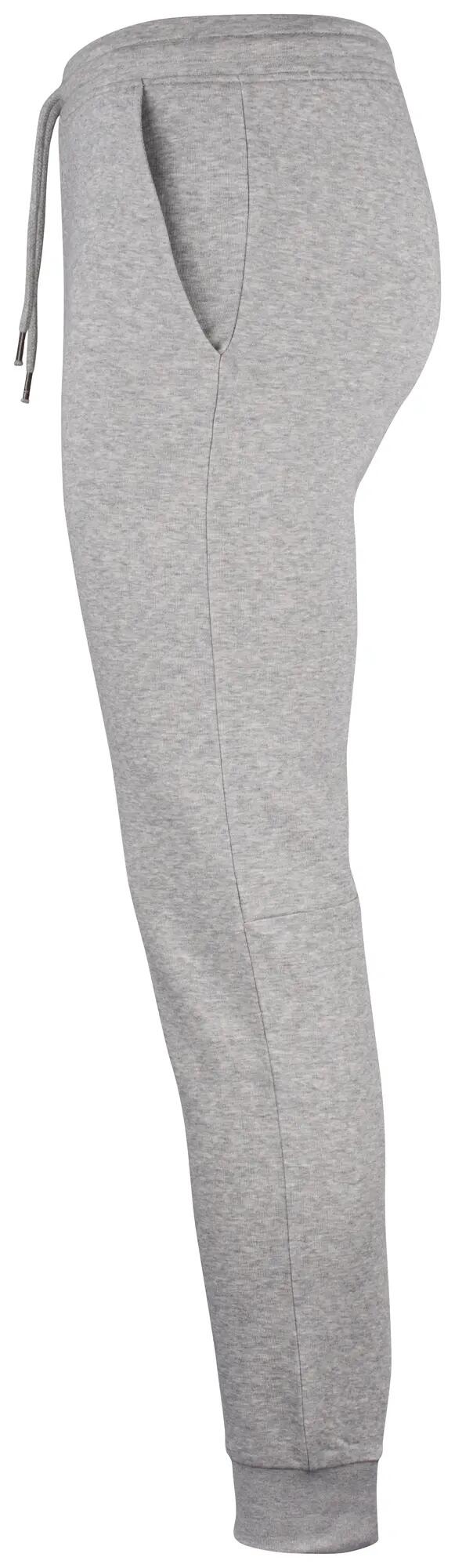 clique Premium OC Pants – Herren Jogginghose aus Bio-Baumwollmischung – grey 3/4