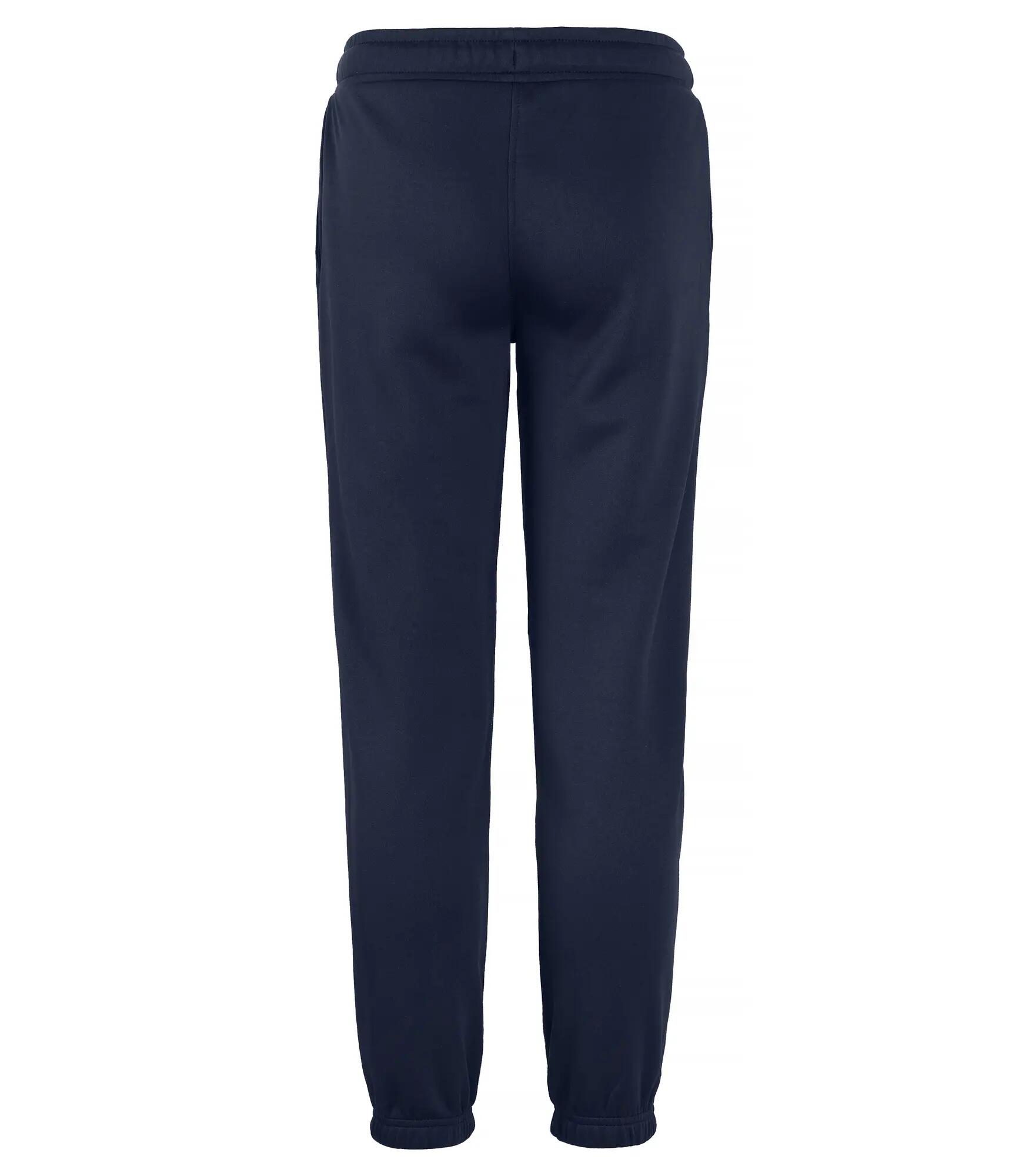 clique Basic Active Pants Junior em poliéster tingido — Dark Navy 4/4