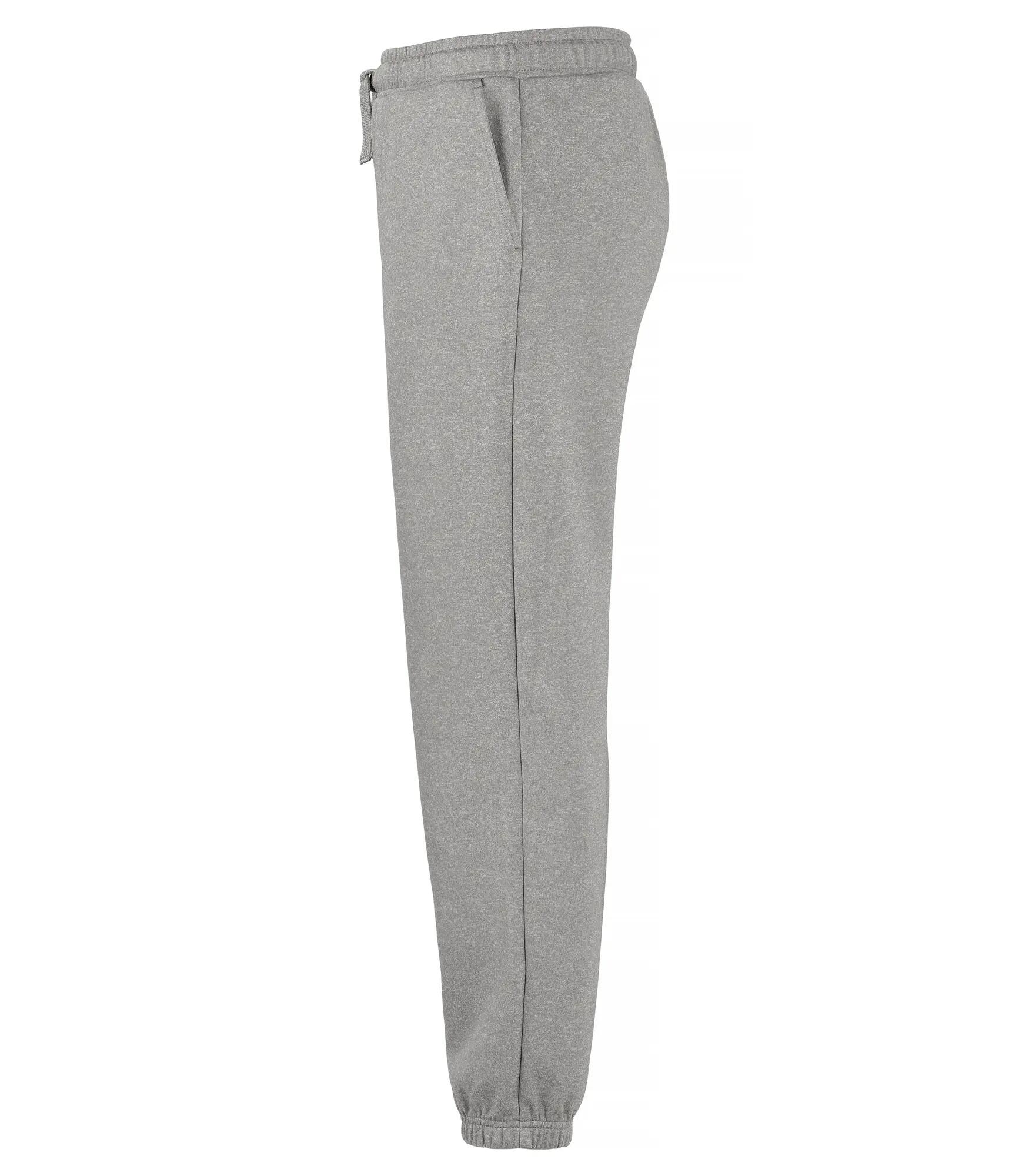 clique Basic Active Pants Junior - Calças junior em poliéster spun dyed – Grey 3/4