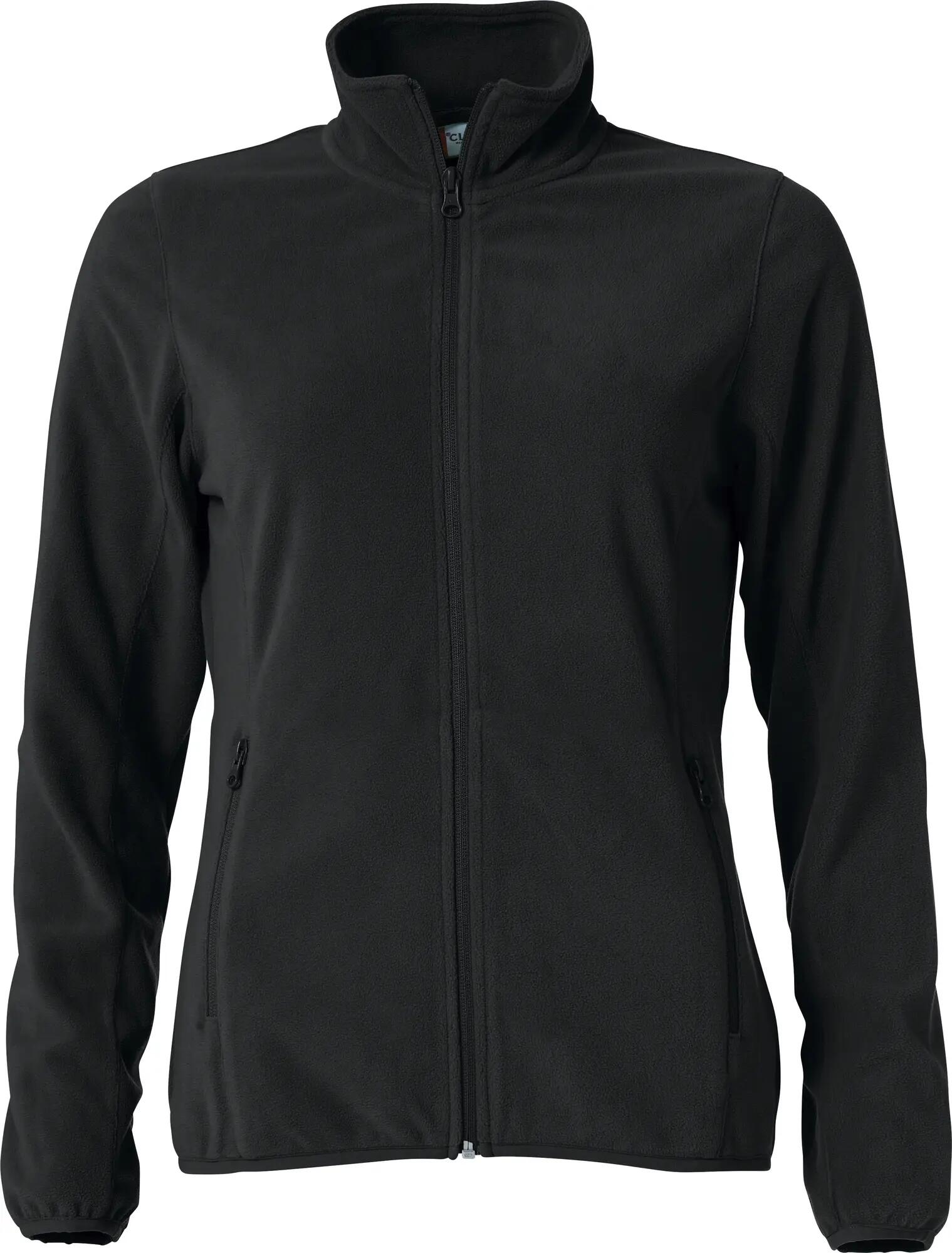 clique Casaco micro fleece mulher – 100% poliéster, antipilling – black 1/4