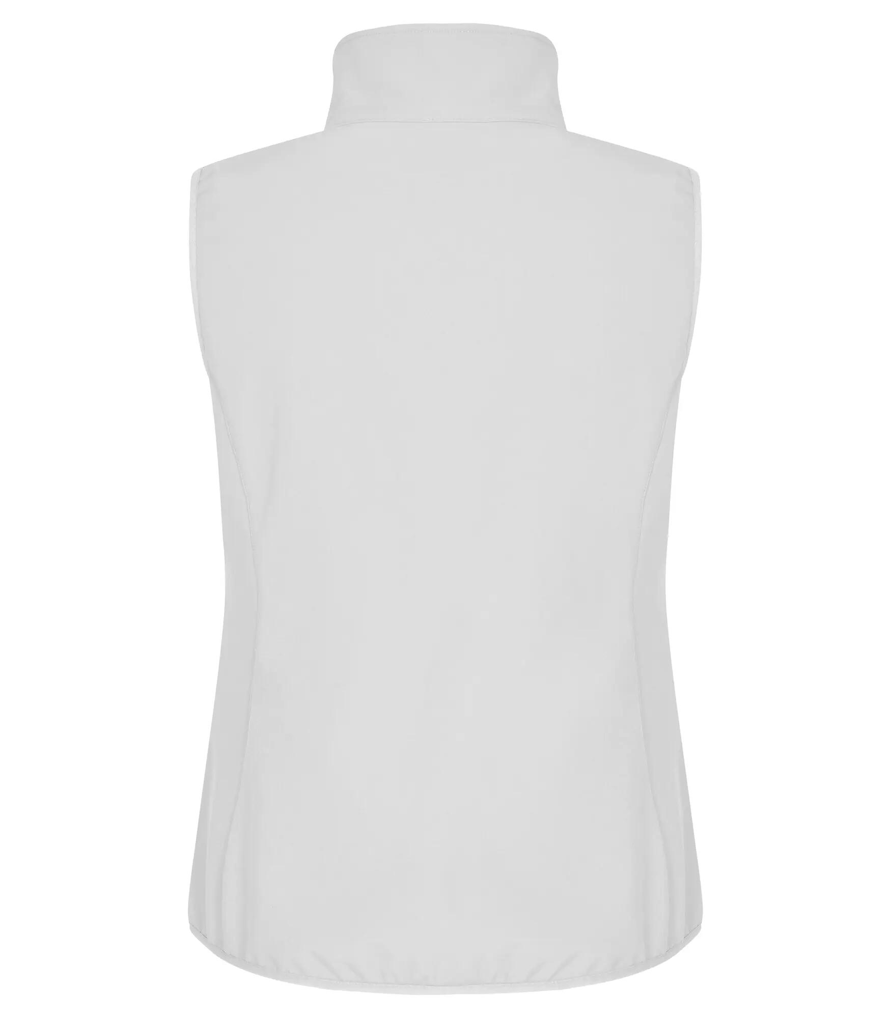 clique Classic Softshell Vest Women – 3-warstwowa softshell, biały, z 2/4