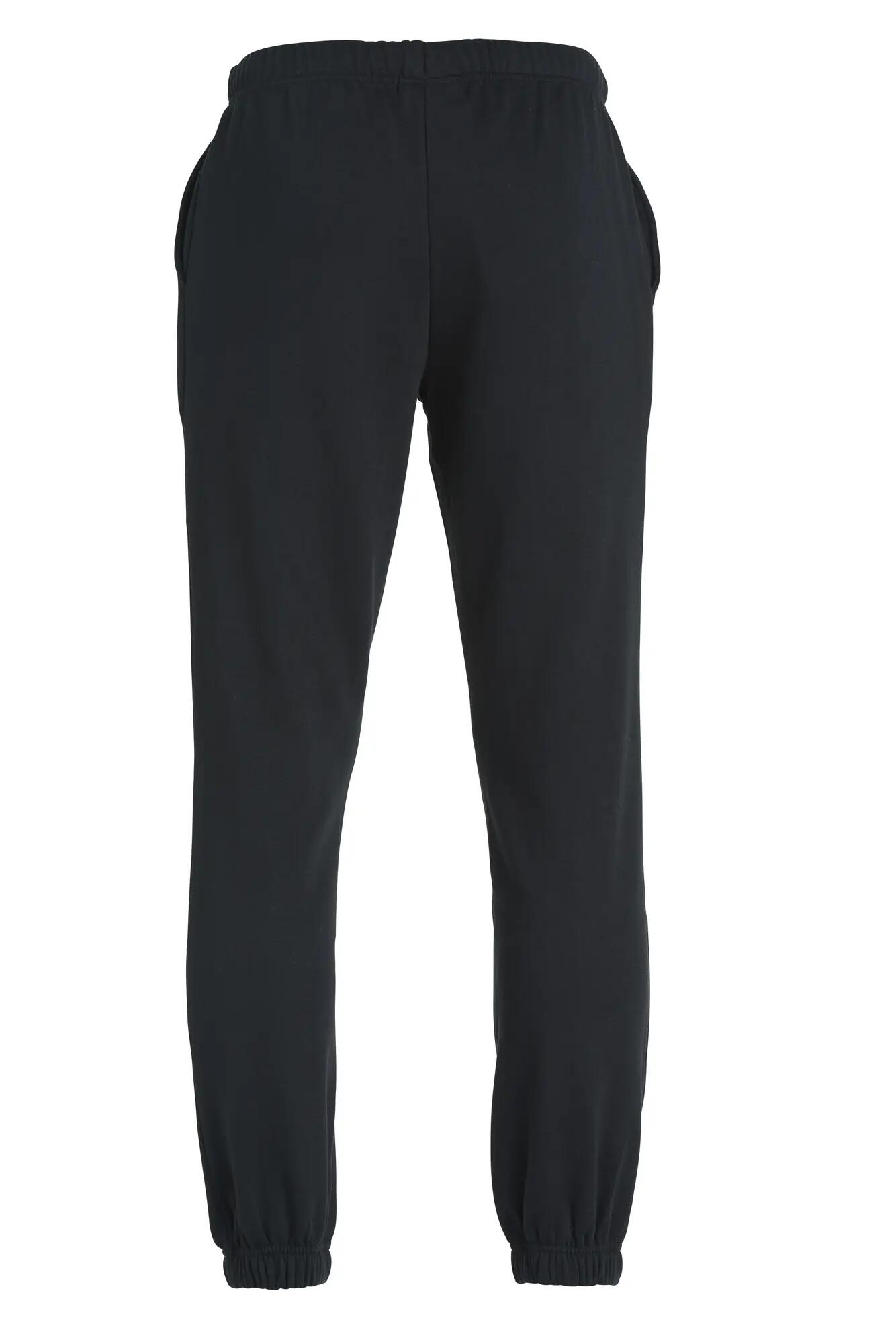 clique Basic Pants Junior — Sweat-Hose schwarz mit Kordelzug – black 2/4