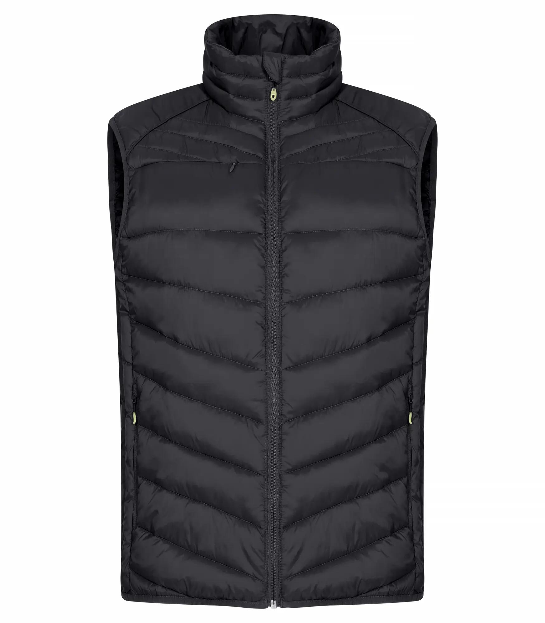 clique Idaho Vest - Colete leve e quente em materiais reciclados – Black 1/4