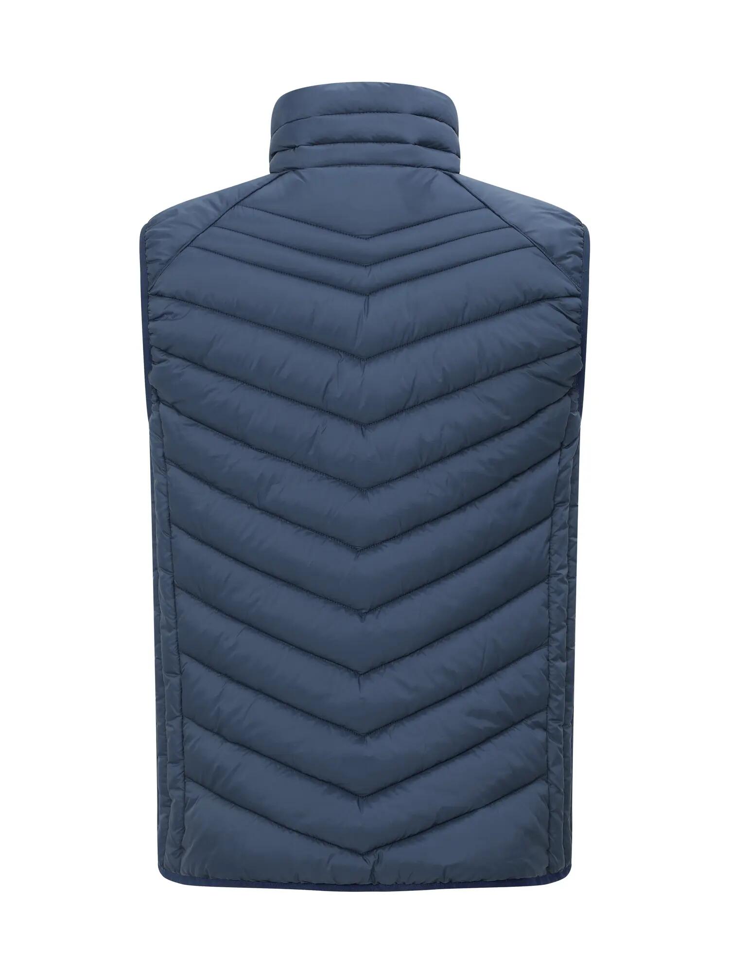 clique Idaho Vest — gilet leggero imbottito in poliammide riciclato – Fog Blue 4/4