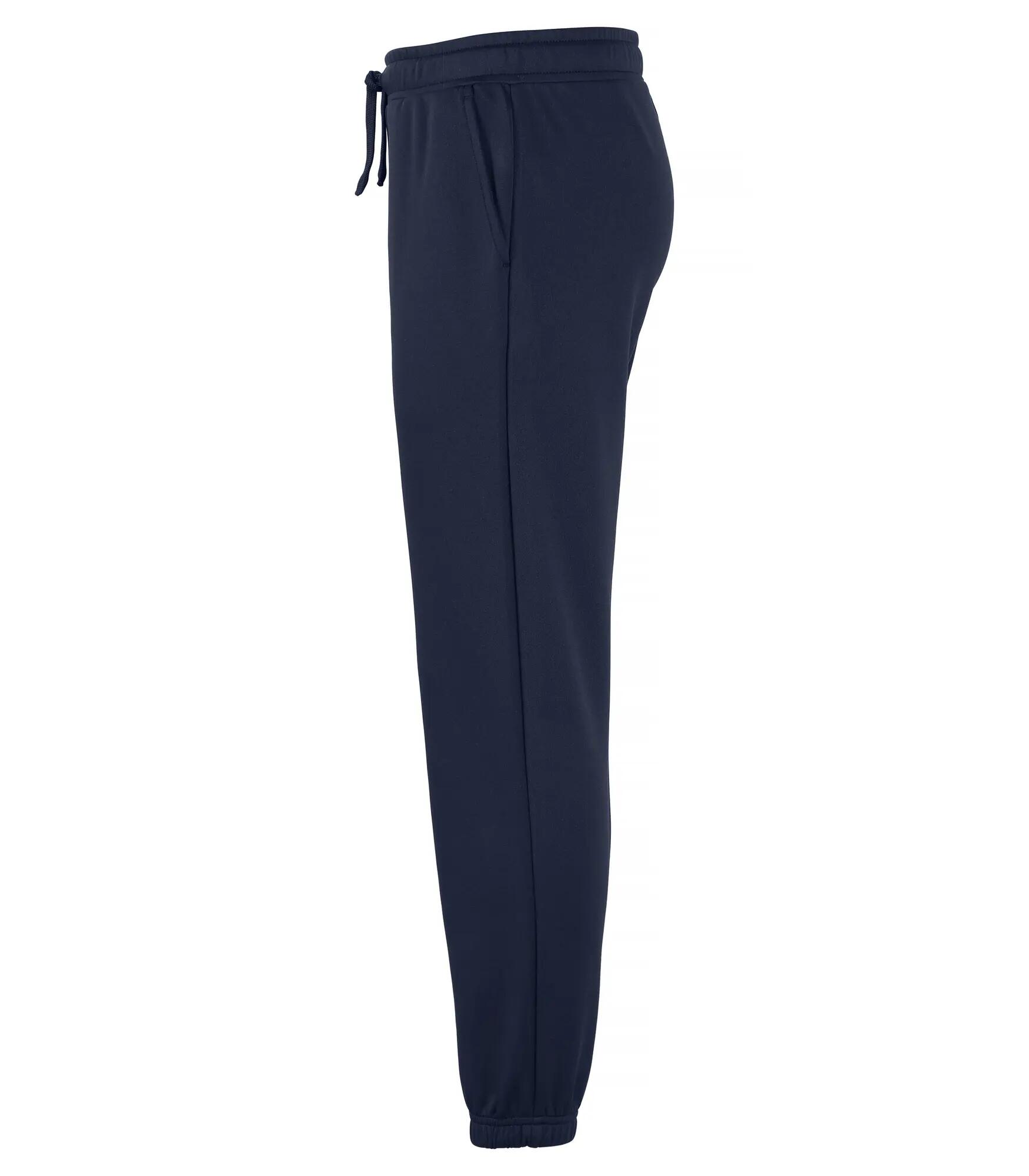 clique Basic Active Pants Junior em poliéster tingido — Dark Navy 2/4