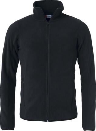 clique Basic Polar Fleece Jacke aus 100% Polyester anti-pilling – black