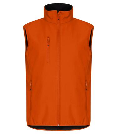 clique Classic Softshell Vest – 3‑warstwowa kamizelka softshell z