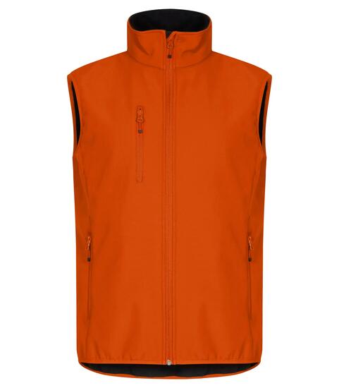 clique Classic Softshell Vest – 3‑warstwowa kamizelka softshell z