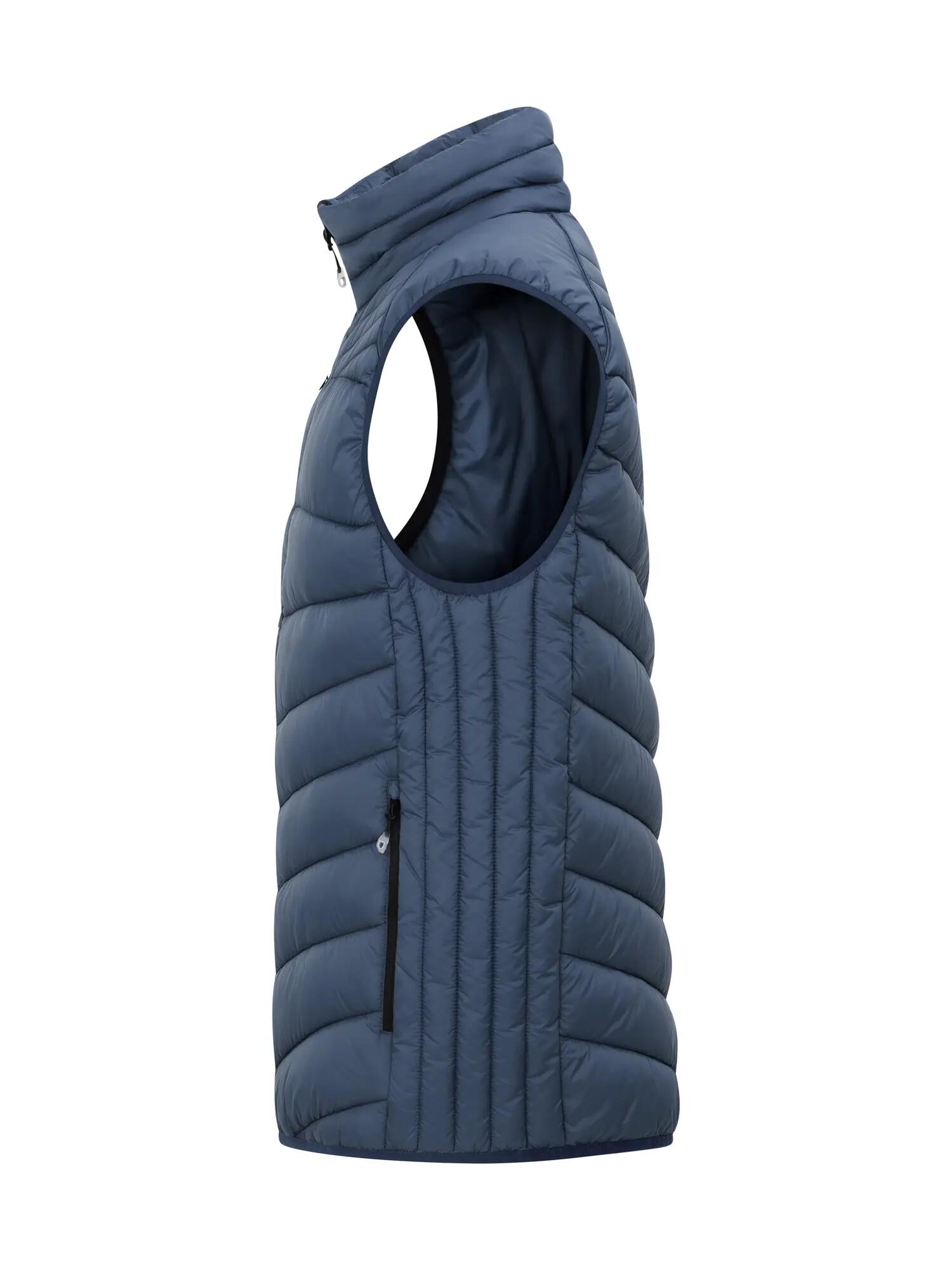 clique Idaho Vest — gilet leggero imbottito in poliammide riciclato – Fog Blue 3/4