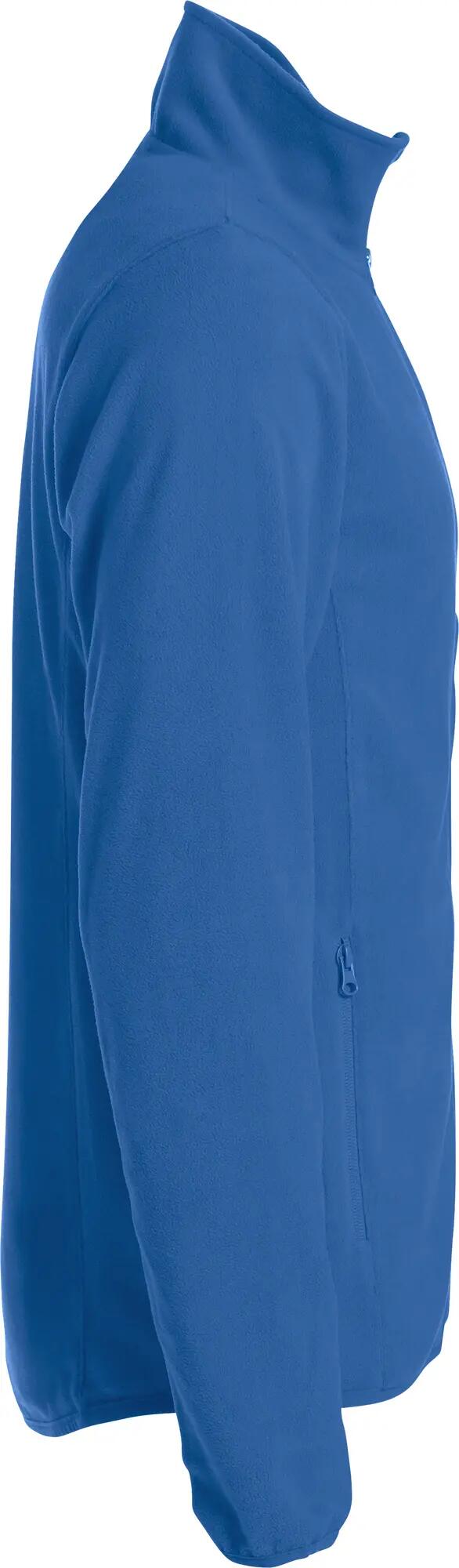 clique Basic Micro Fleece Jacket Heren - 100% polyester antipilling – royal blue 4/4