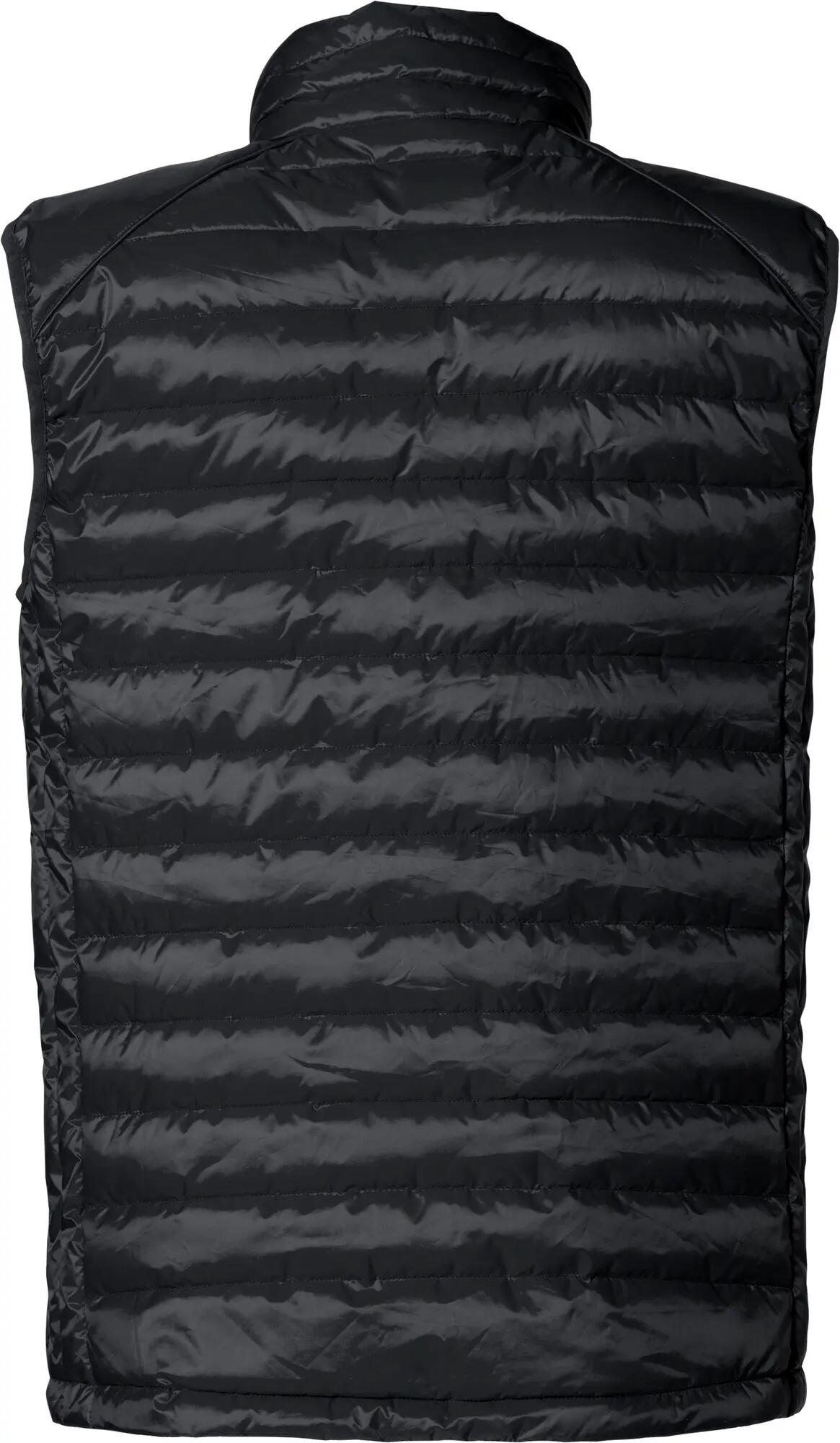 clique Hudson Vest — colete moderno preto com enchimento tipo penugem – black 2/4