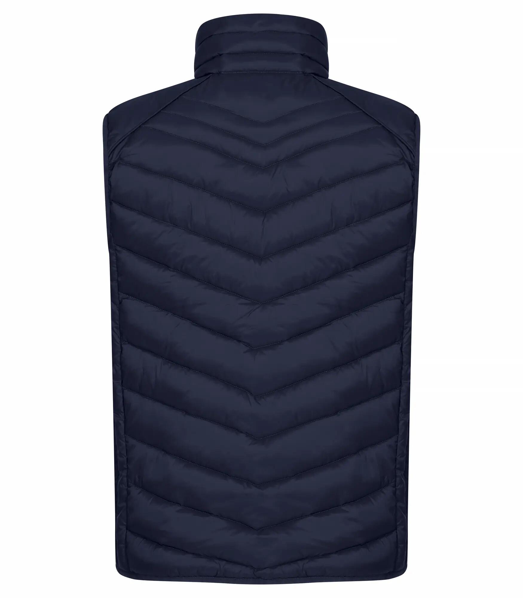 clique Idaho Vest gilet leggero caldo in poliammide riciclato – Dark Navy 2/4