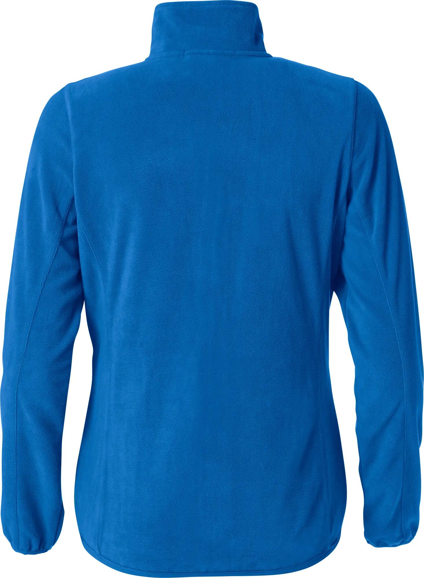 clique Damen Micro-Fleece-Jacke – 100% Polyester, antipilling – royal blue 2/4