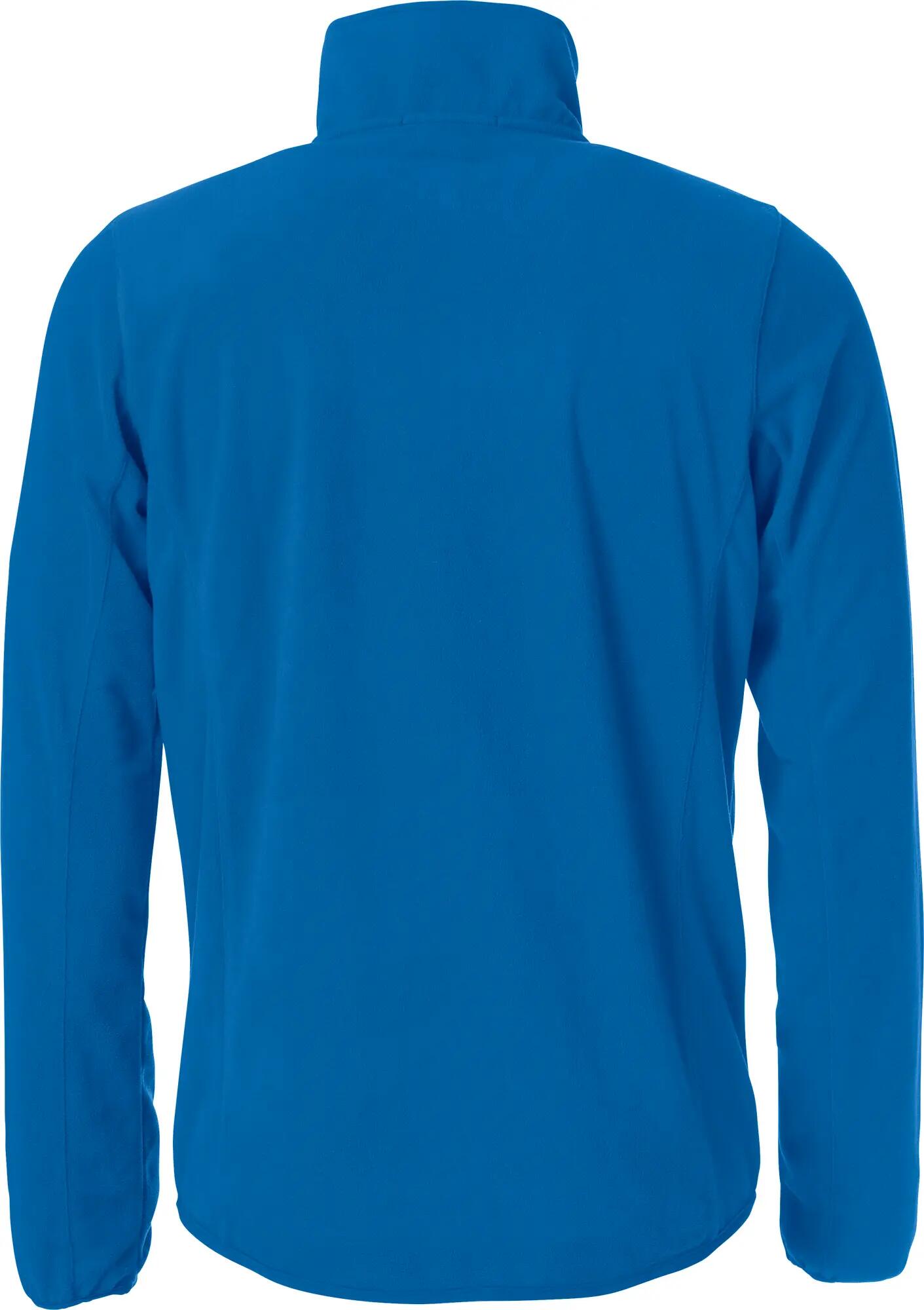 clique Basic Micro Fleece Jacket Heren - 100% polyester antipilling – royal blue 2/4