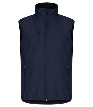 clique Classic Softshell Vest - kamizelka softshell 3-warstwowa z