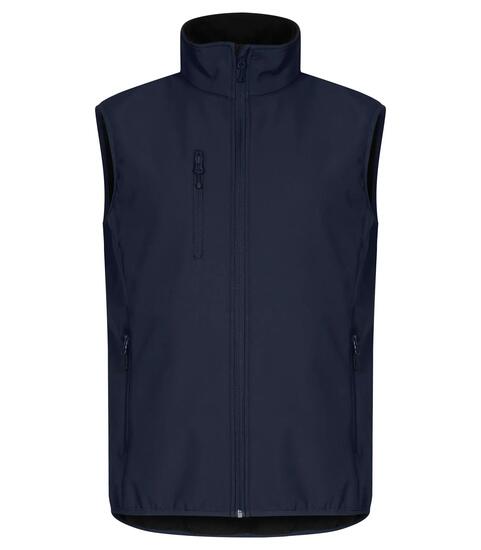 clique Classic Softshell Vest - kamizelka softshell 3-warstwowa z