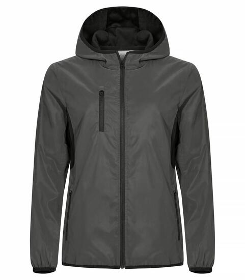 clique Jacke Willmar Women reflektierende Windjacke – Reflective grey