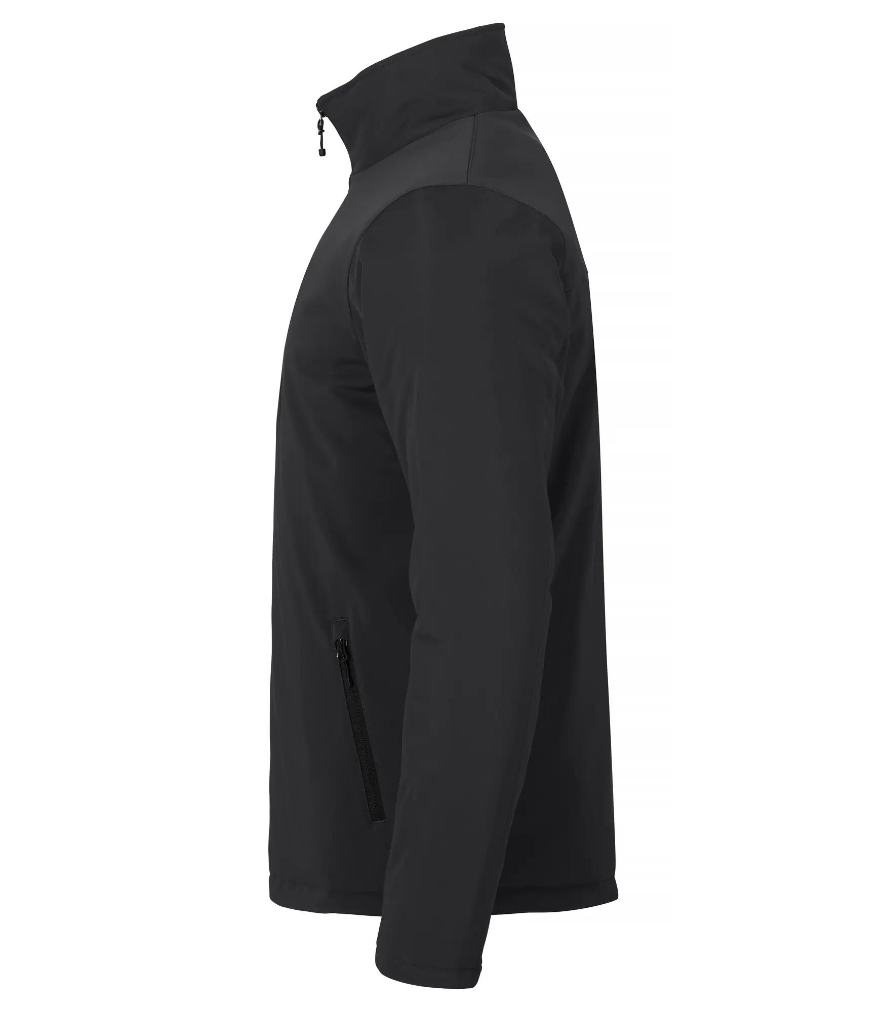 clique Giacca Softshell Imbottita nera uomo – Black 3/4