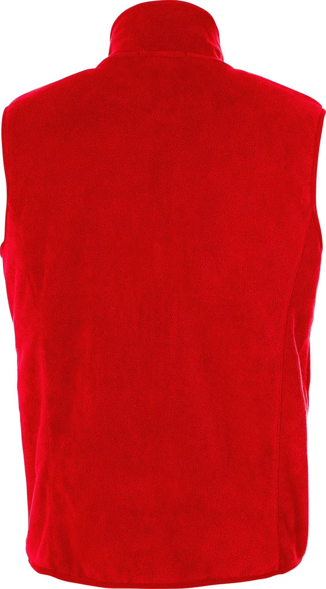 clique Basic Polar Fleece Vest – red 2/4