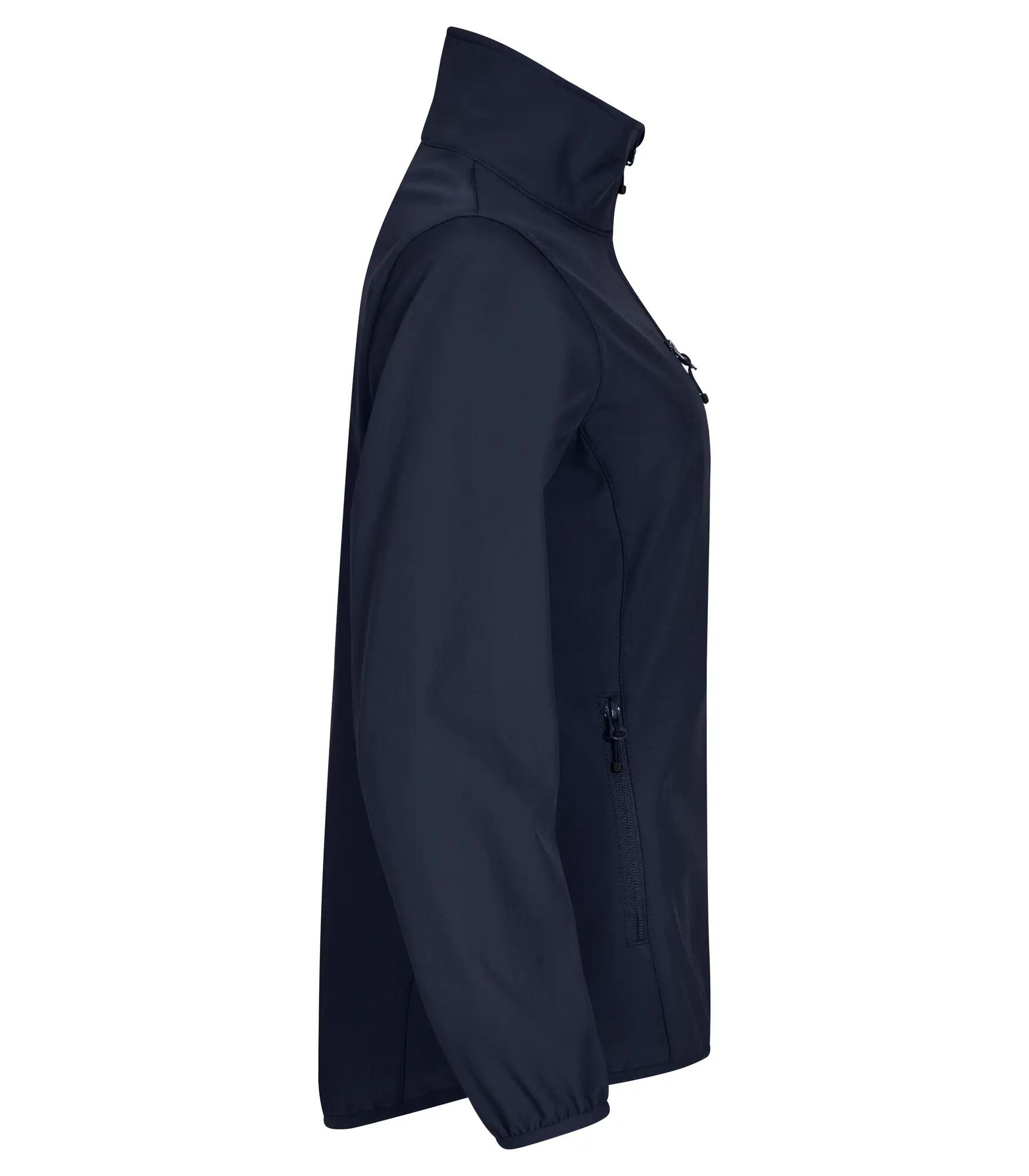 clique Classic Softshell Jacket Women – 96% gerecycled polyester – Dark navy 4/4