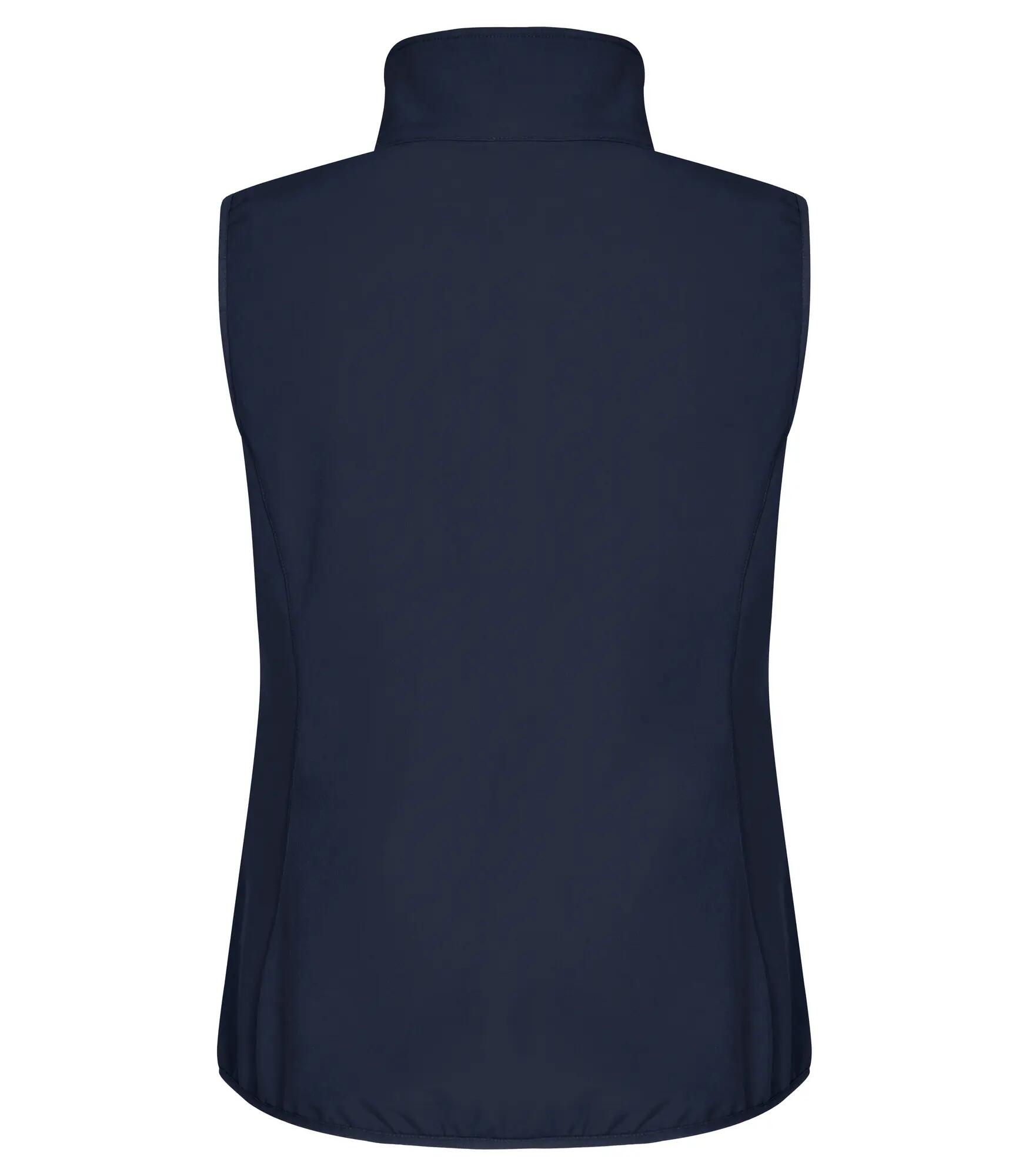 clique Classic Softshell Vest Women — 3‑warstwowa softshell z recyklingu – Dark 2/4