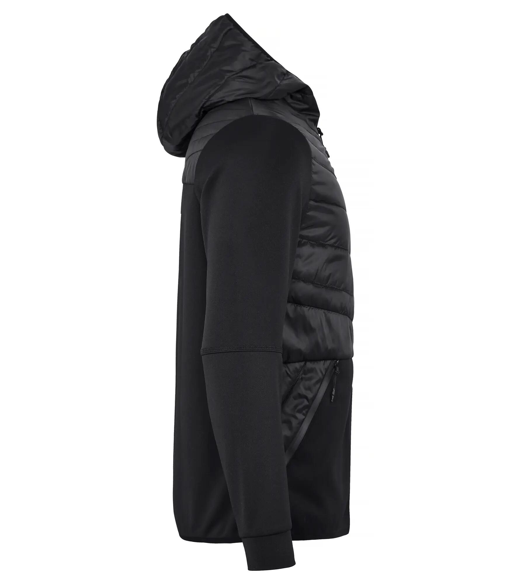 clique Utah Jacket Herrenjacke leicht wattiert mit Reflektoren schwarz – Black 4/4